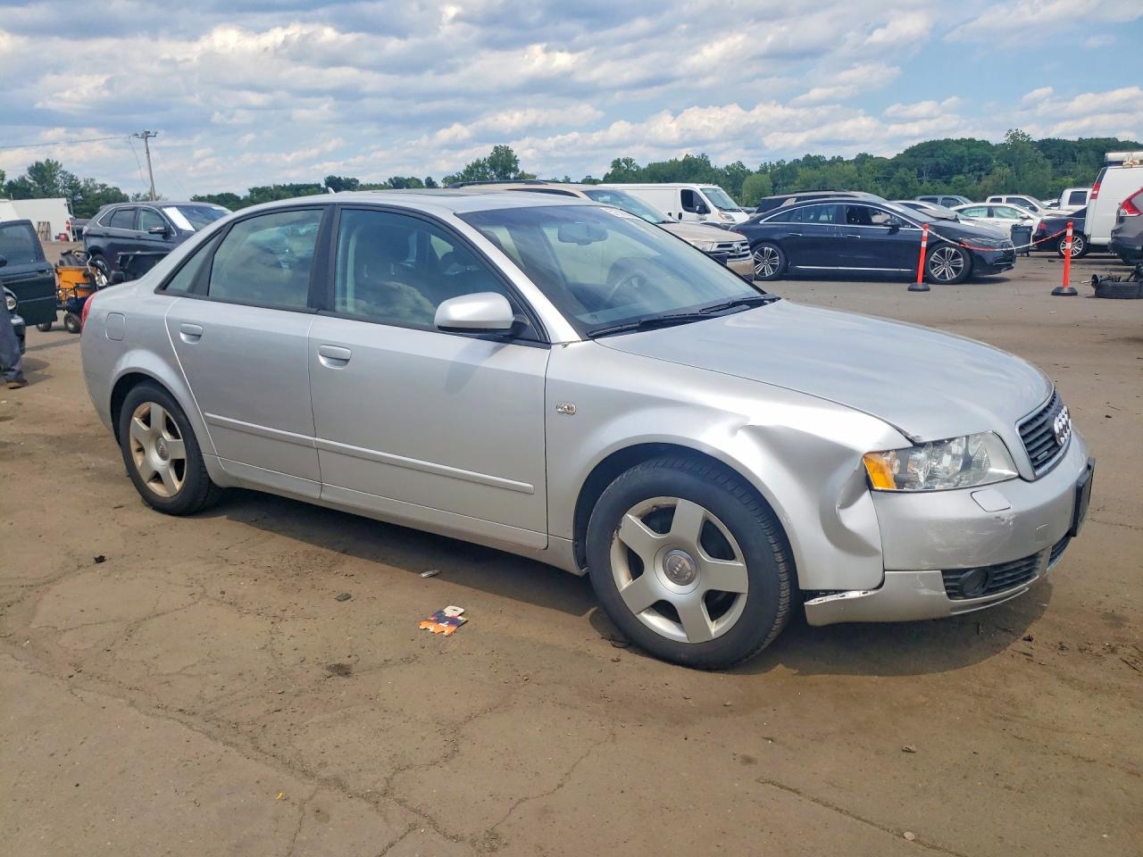 2005 Audi A4 1.8t Quattro Silver vin: WAULC58E35A020534