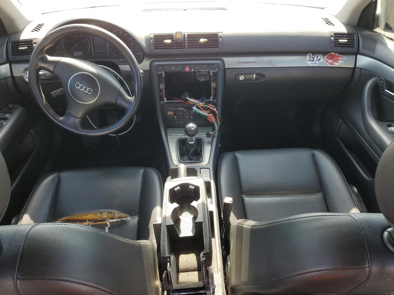 2002 Audi A4 1.8t Quattro Gray vin: WAULC68E02A152930