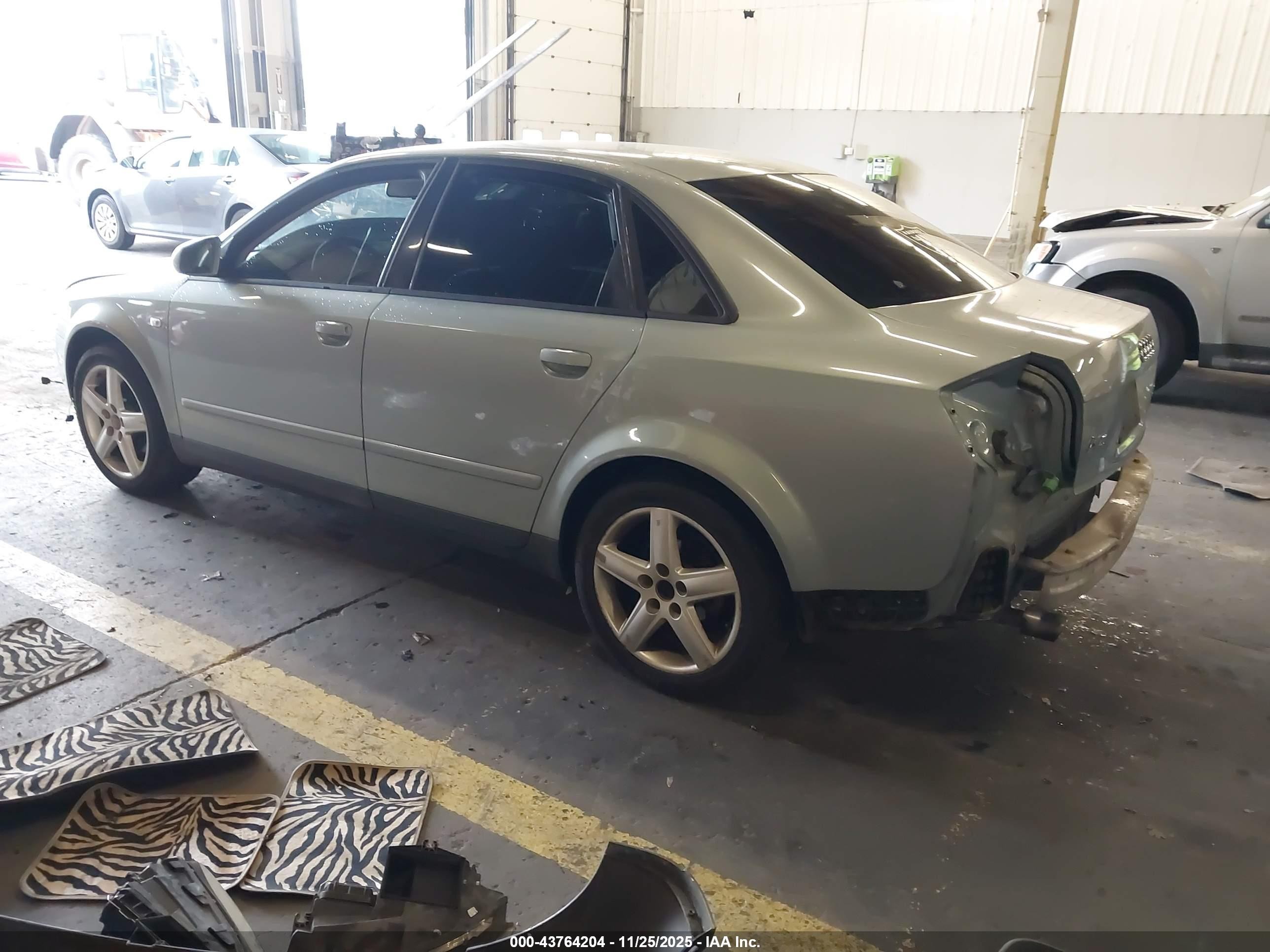 2003 Audi A4 1.8t Blue vin: WAULC68E03A198226