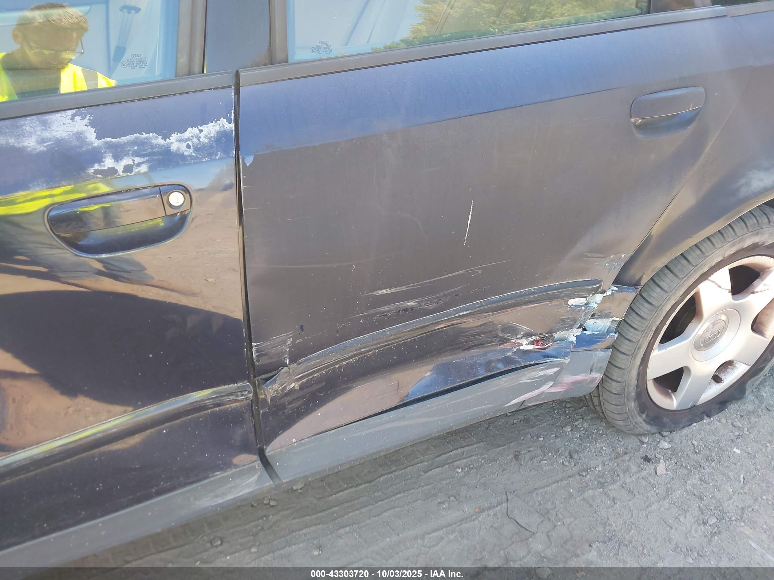 2002 Audi A4 1.8t Blue vin: WAULC68E12A176251