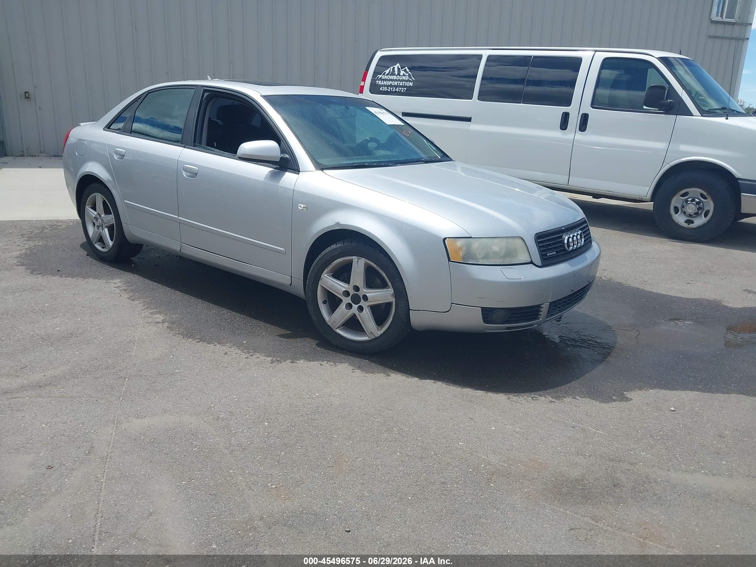 2005 Audi A4 1.8t Special Edition Silver vin: WAULC68E15A110898