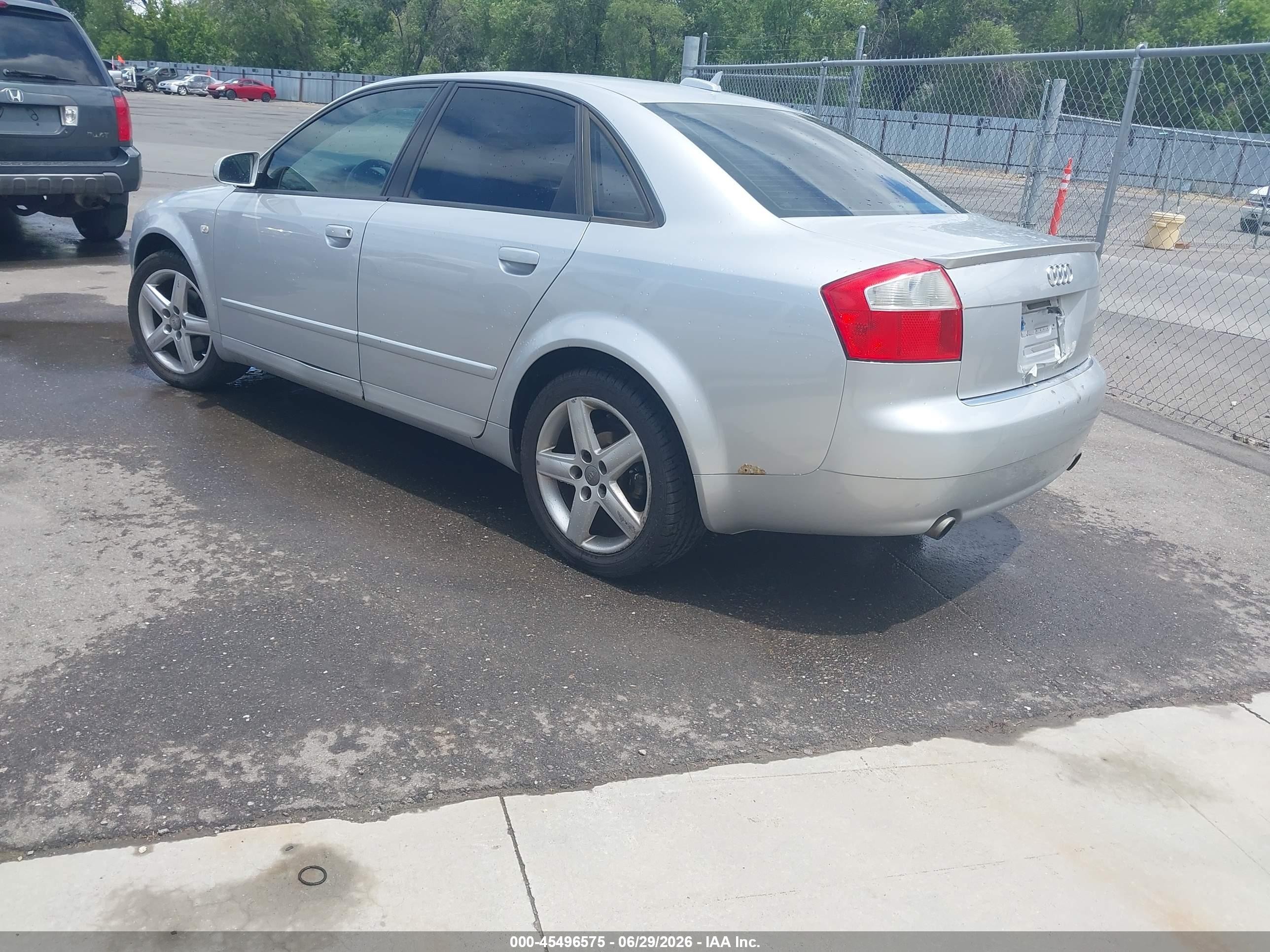 2005 Audi A4 1.8t Special Edition Silver vin: WAULC68E15A110898