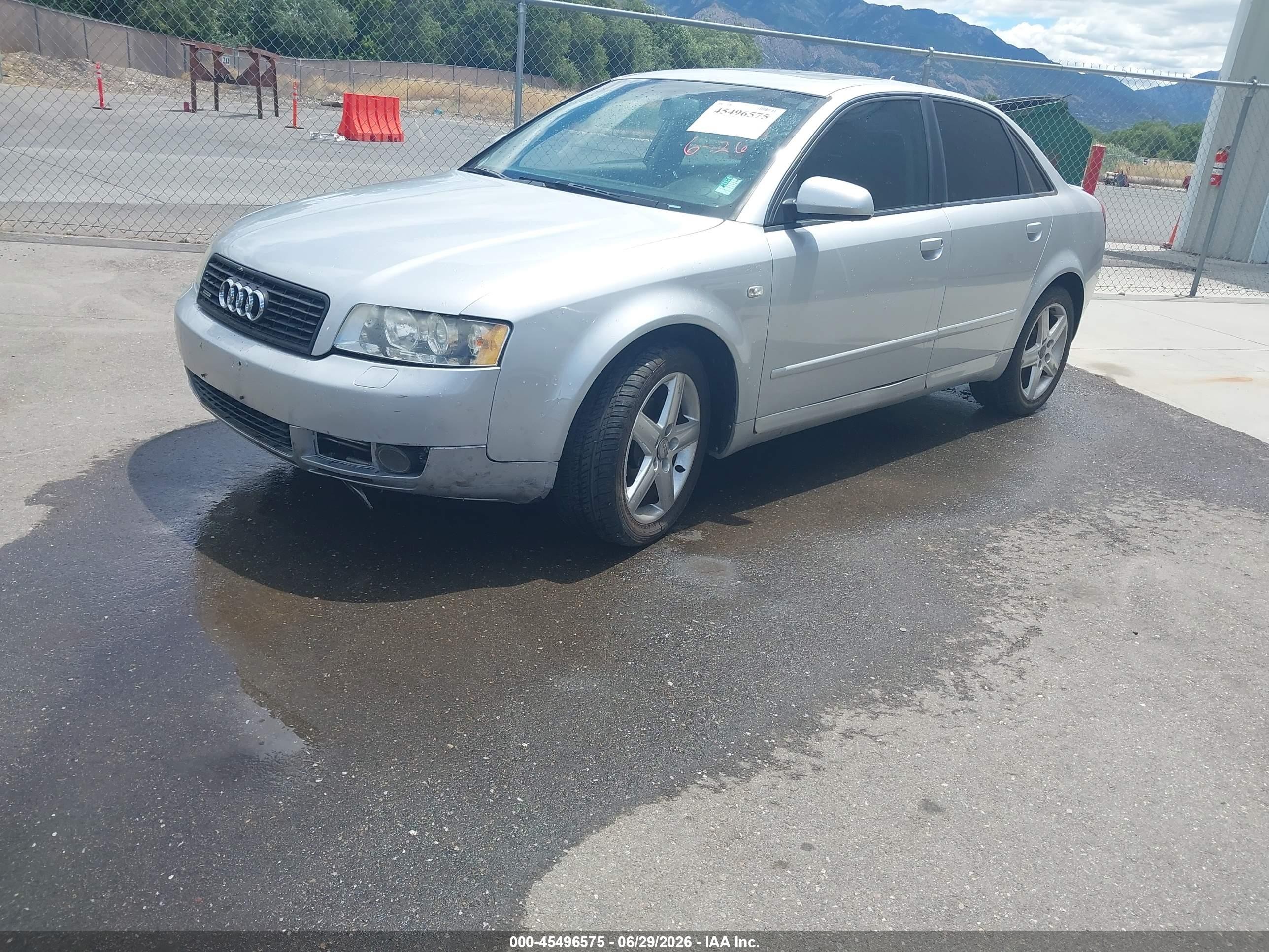2005 Audi A4 1.8t Special Edition Silver vin: WAULC68E15A110898