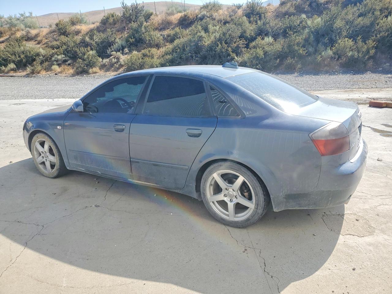 2004 Audi A4 1.8t Quattro Gray vin: WAULC68E34A028279