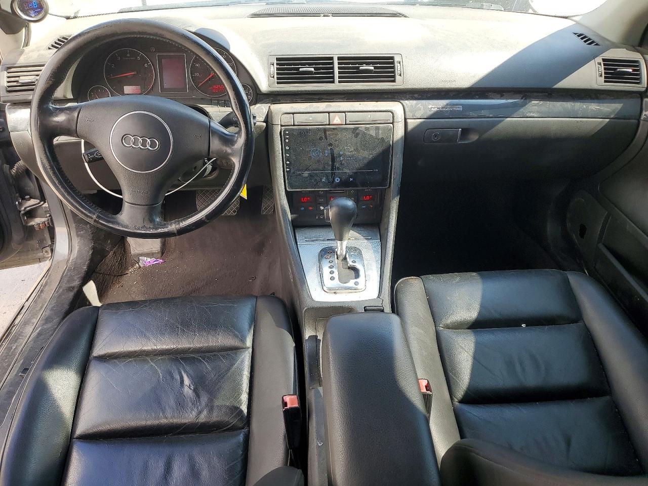 2004 Audi A4 1.8t Quattro Gray vin: WAULC68E34A028279