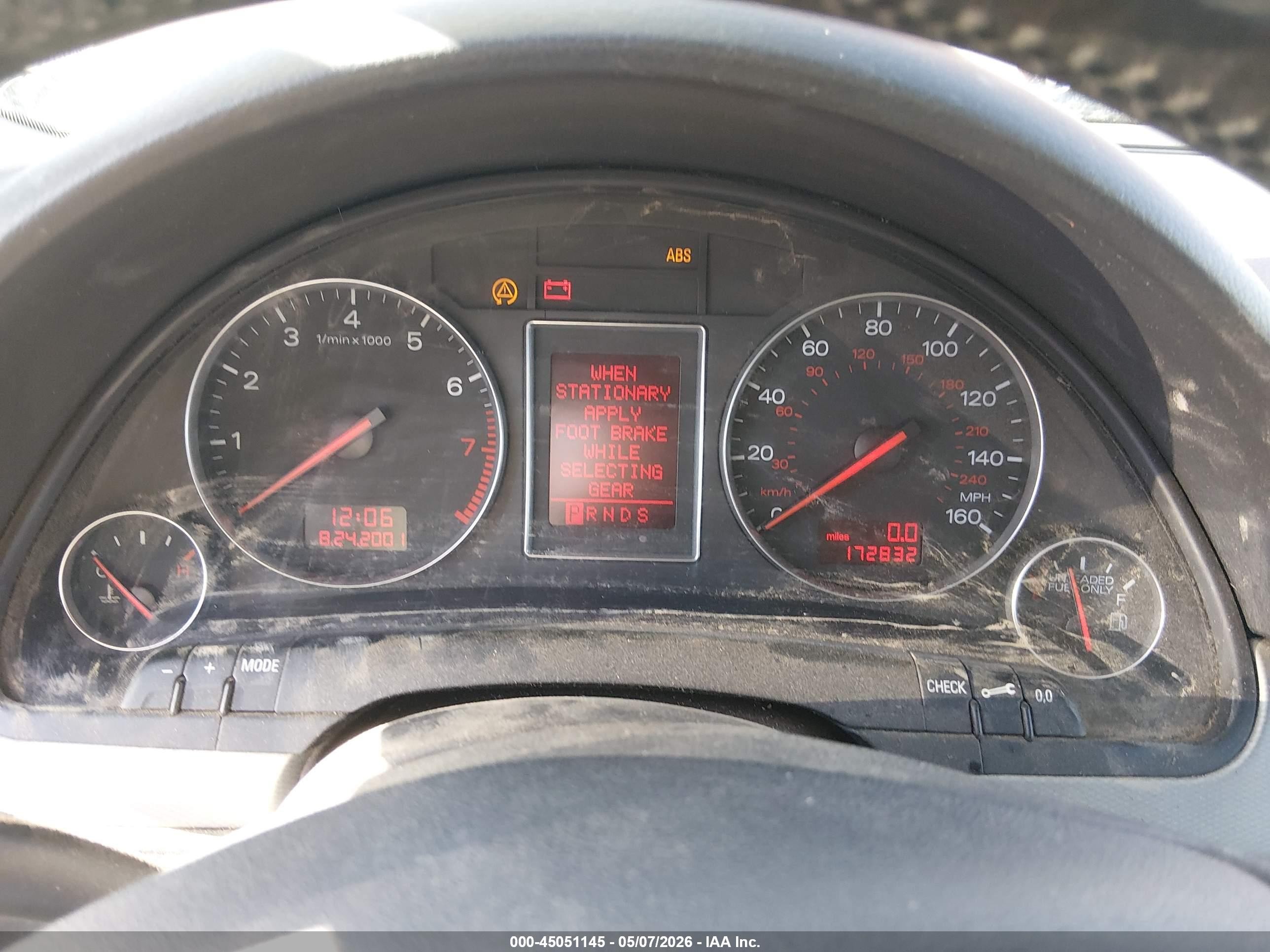2002 Audi A4 1.8t Black vin: WAULC68E42A163364