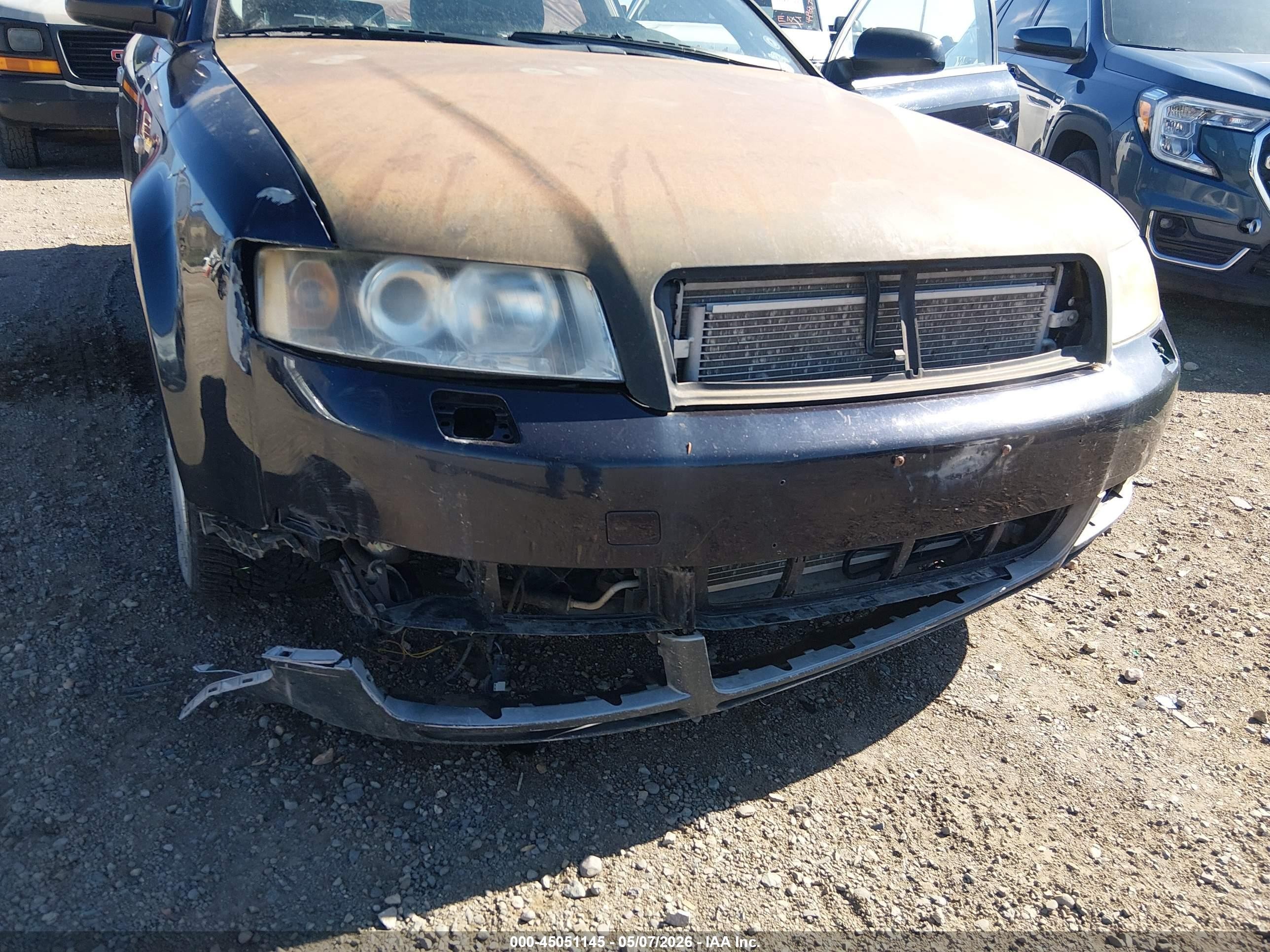 2002 Audi A4 1.8t Black vin: WAULC68E42A163364