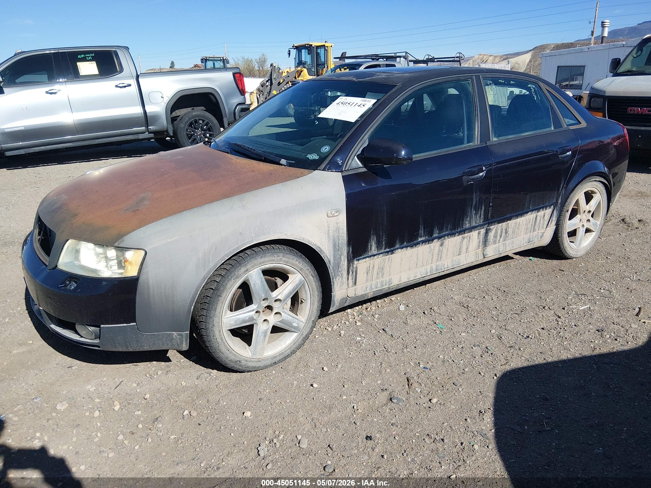 2002 Audi A4 1.8t Black vin: WAULC68E42A163364