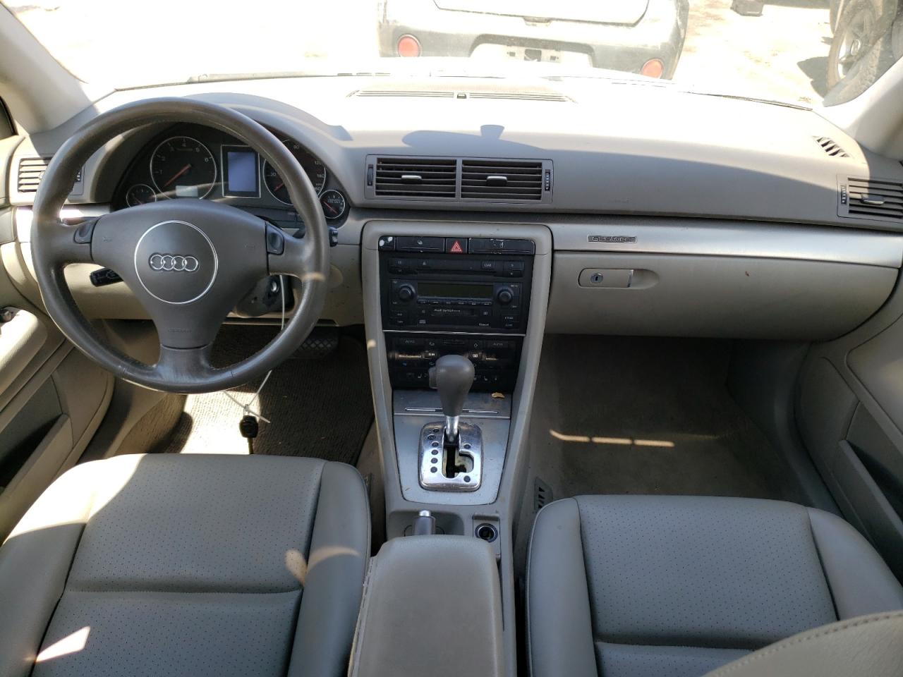 2002 Audi A4 1.8t Quattro Silver vin: WAULC68E42A280510
