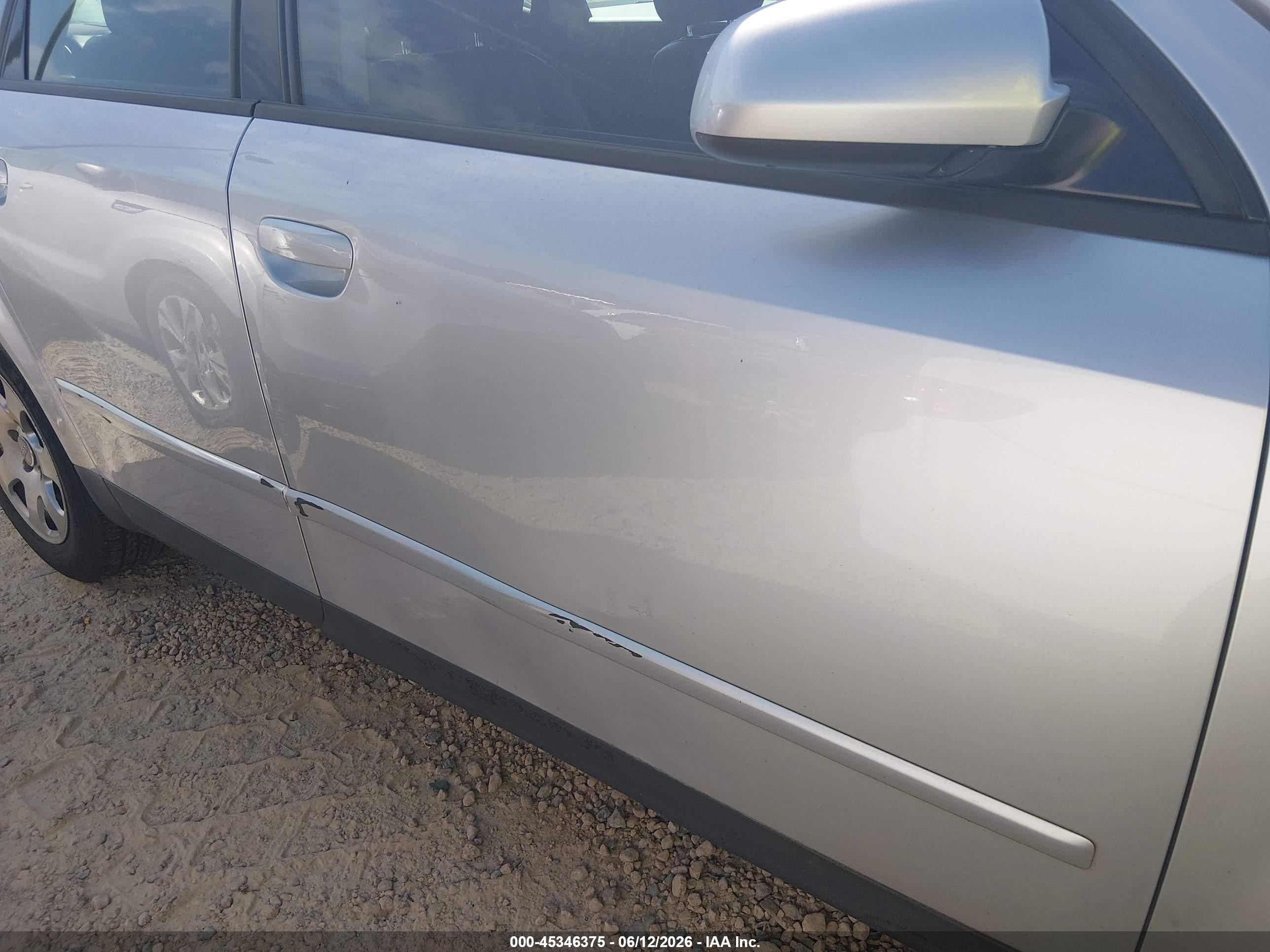 2003 Audi A4 1.8t Silver vin: WAULC68E43A159381