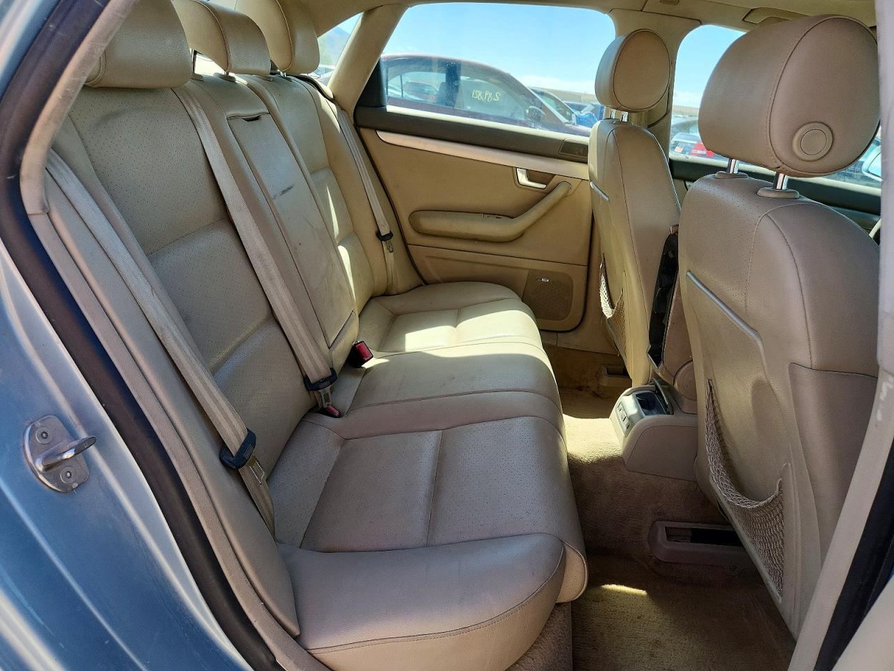 2002 Audi A4 1.8t Quattro Blue vin: WAULC68E52A168282