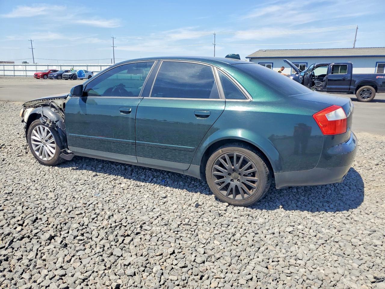 2004 Audi A4 1.8t Quattro Green vin: WAULC68E54A038733