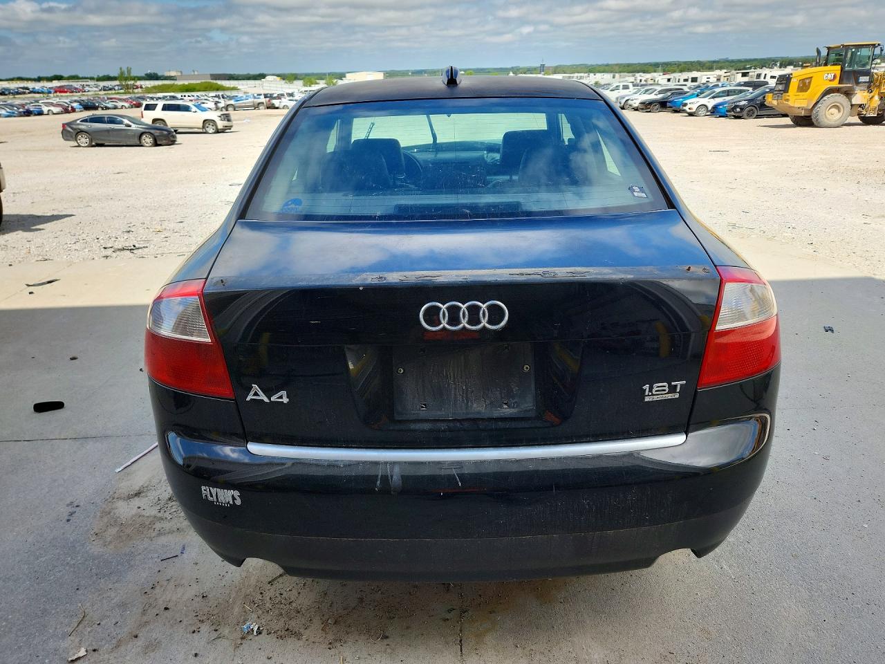 2004 Audi A4 1.8t Quattro Black vin: WAULC68E54A096681