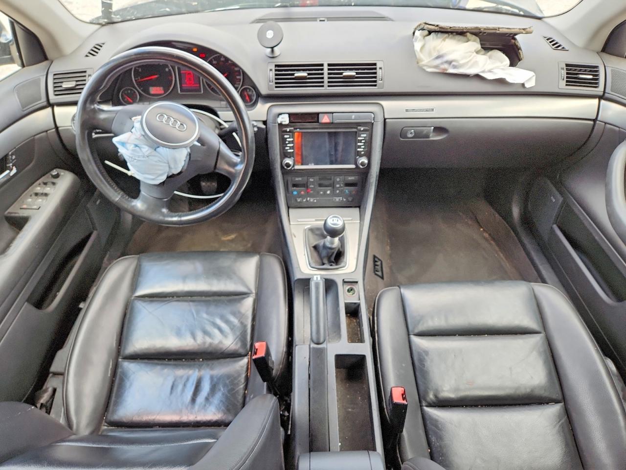 2004 Audi A4 1.8t Quattro Black vin: WAULC68E54A096681