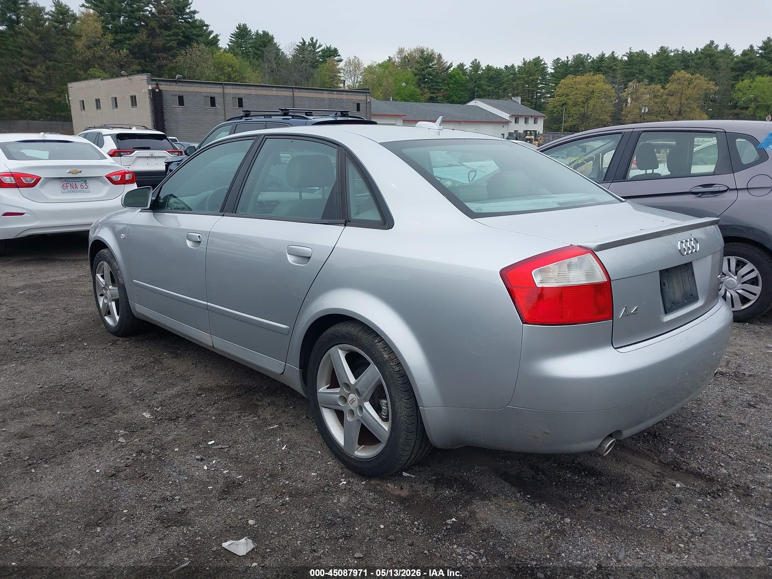 2005 Audi A4 1.8t Special Edition Gray vin: WAULC68E55A105915