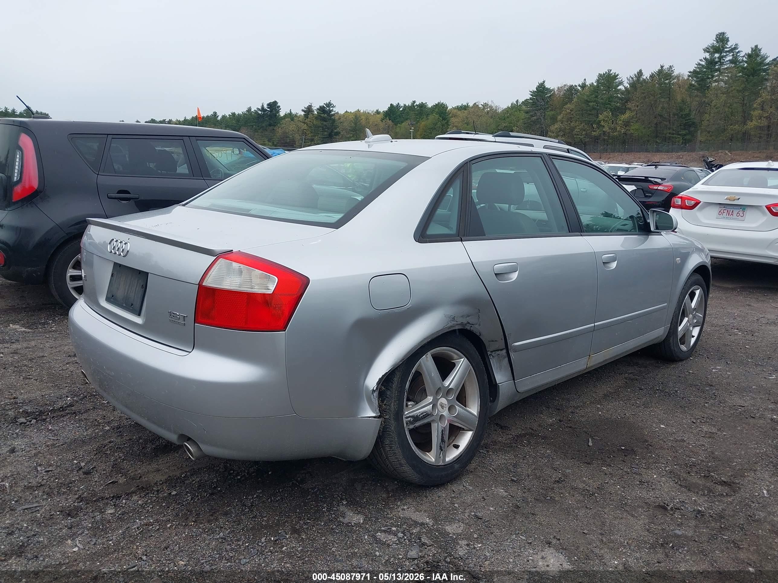 2005 Audi A4 1.8t Special Edition Gray vin: WAULC68E55A105915
