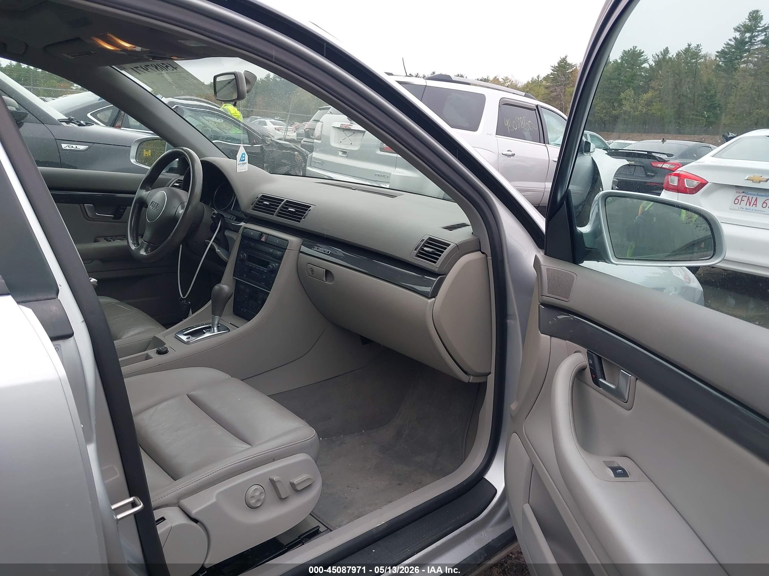 2005 Audi A4 1.8t Special Edition Gray vin: WAULC68E55A105915