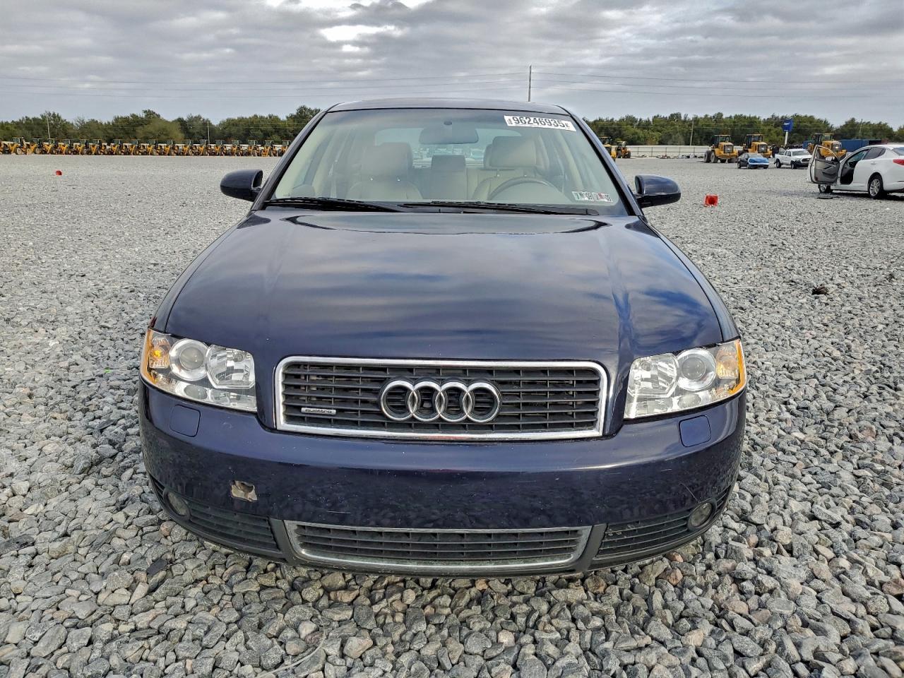2002 Audi A4 1.8t Quattro Blue vin: WAULC68E62A183423