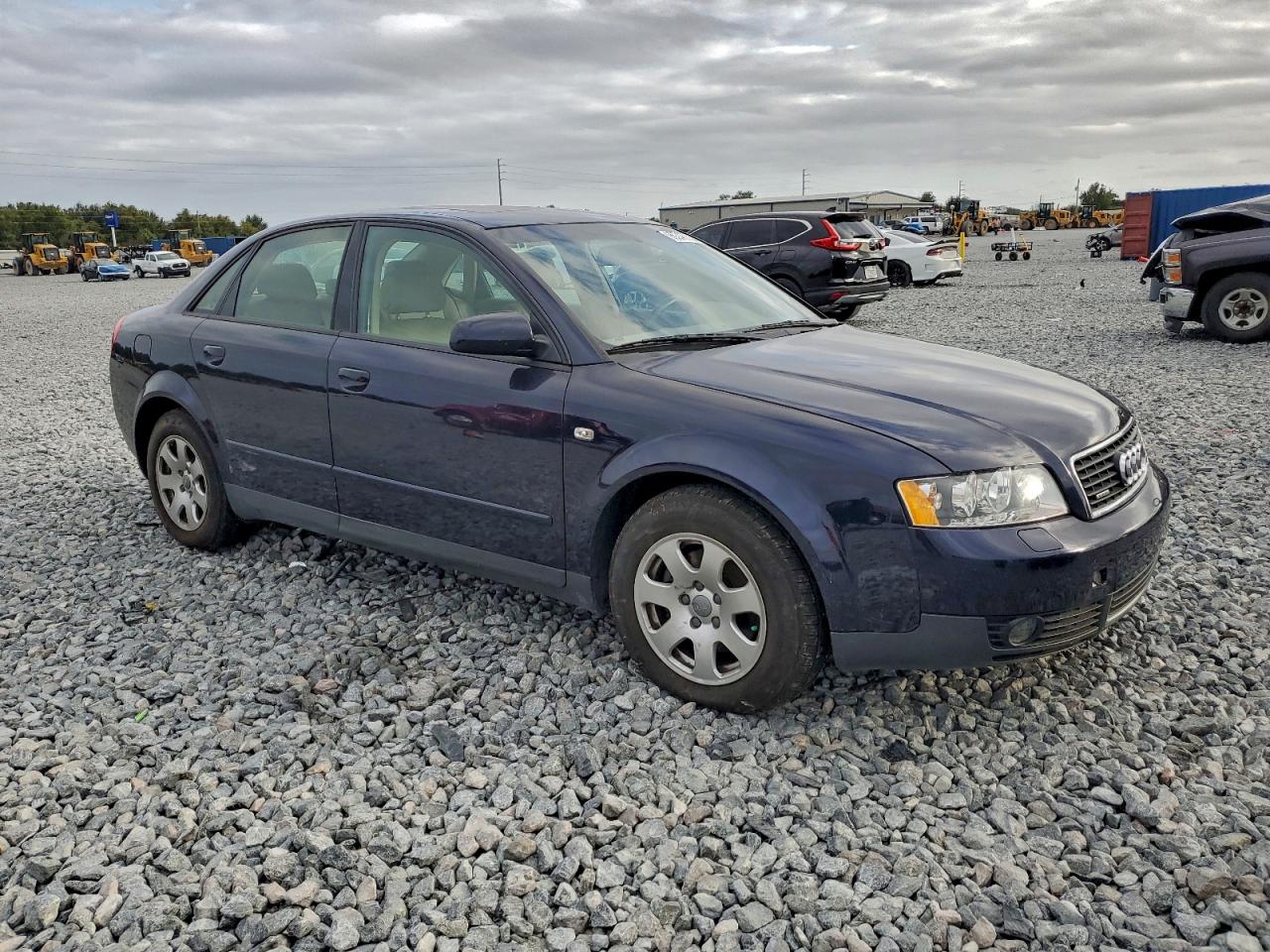2002 Audi A4 1.8t Quattro Blue vin: WAULC68E62A183423