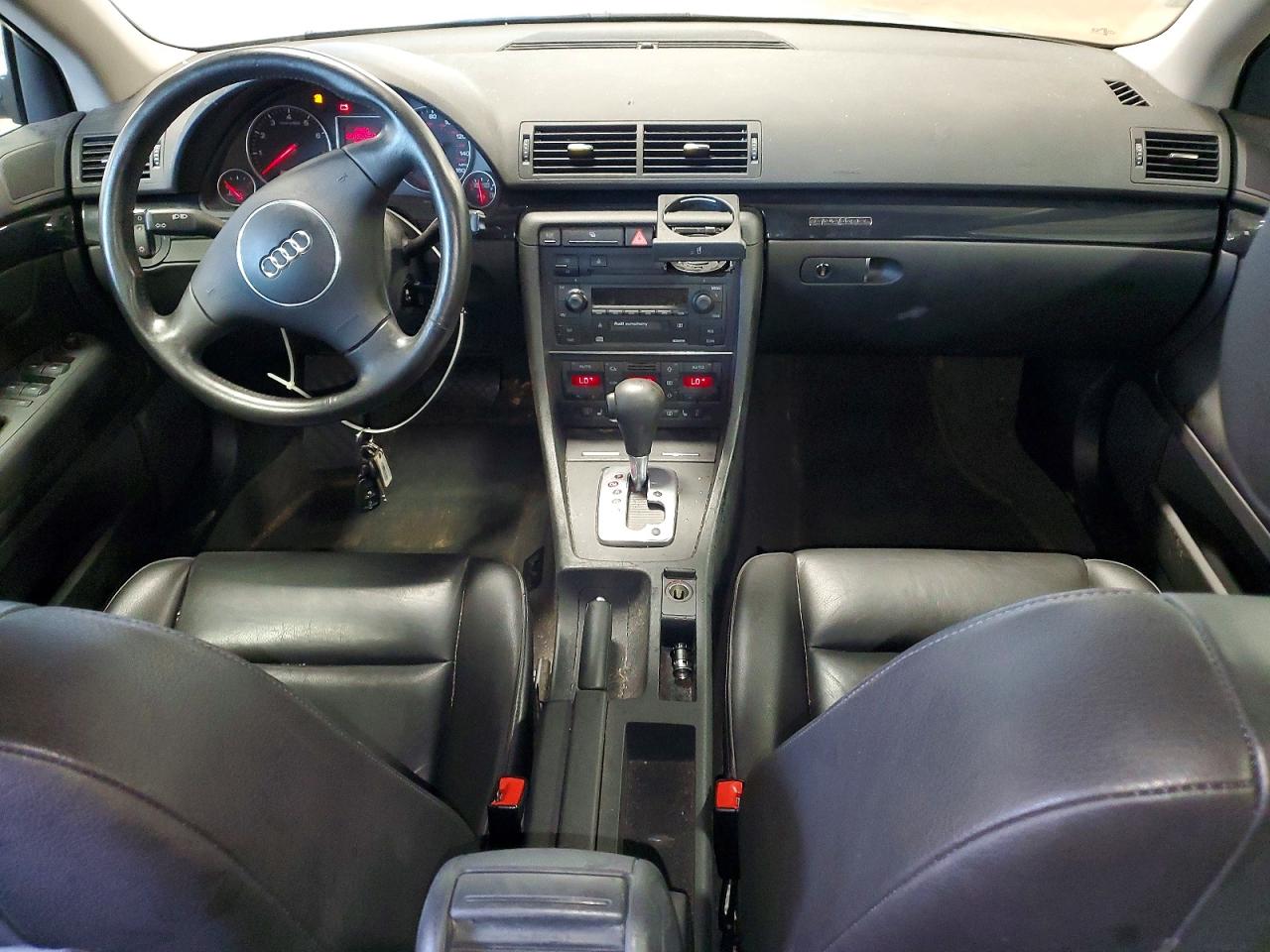 2004 Audi A4 1.8t Quattro Silver vin: WAULC68E64A072860