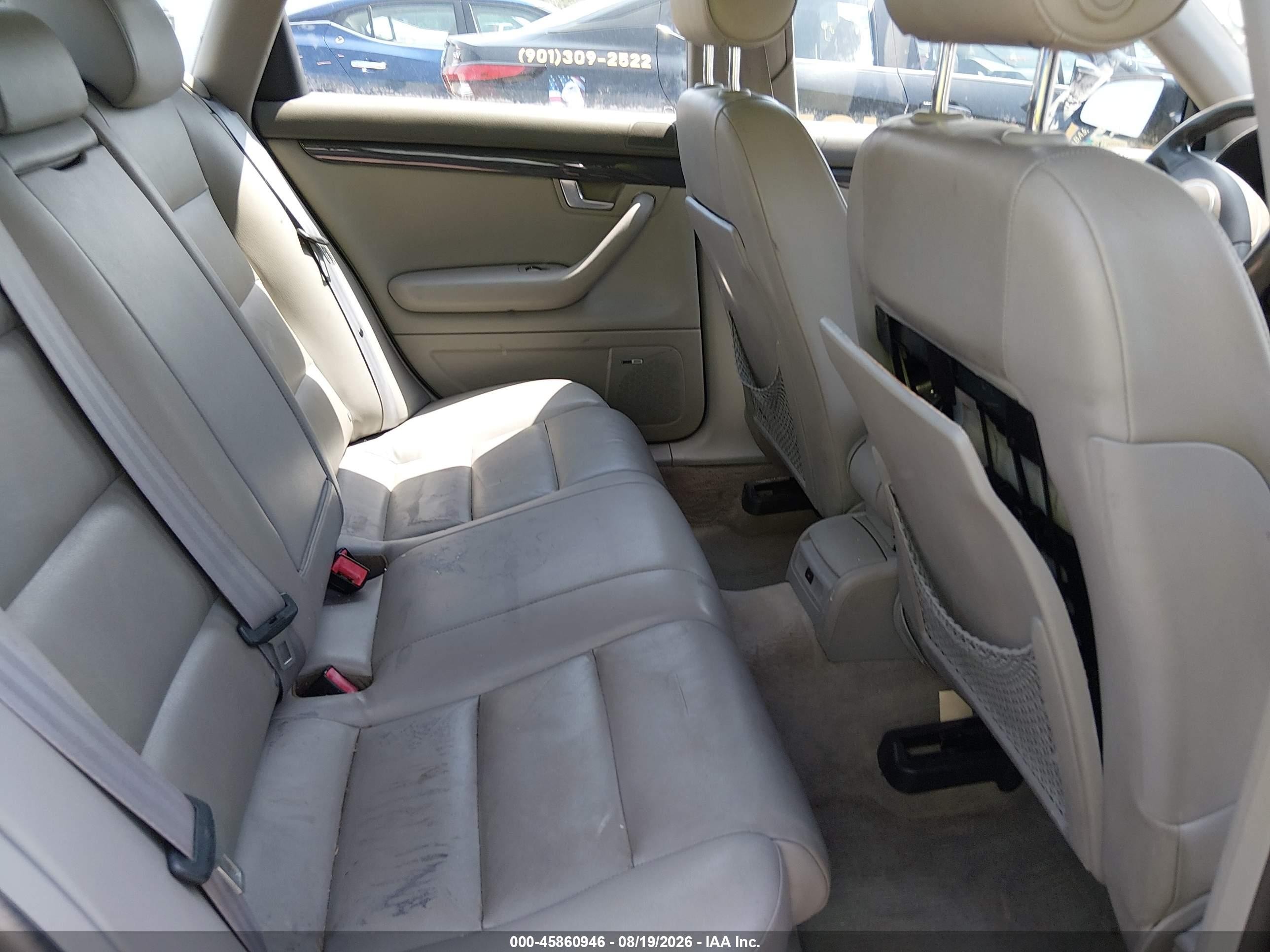 2004 Audi A4 1.8t Blue vin: WAULC68E64A202989