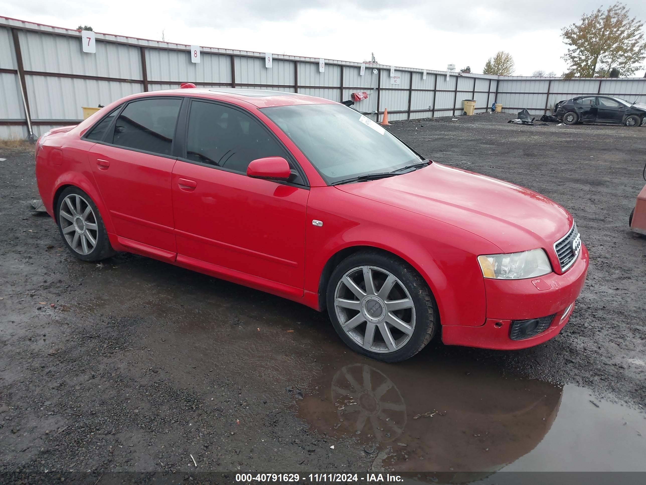 アウディa4 2004 AUDI A4 1.8T QUATTRO | WAULC68E44A104348