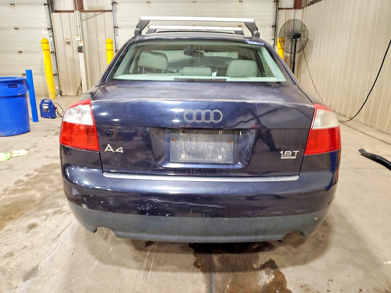 2003 Audi A4 1.8t Quattro Blue vin: WAULC68E73A214759