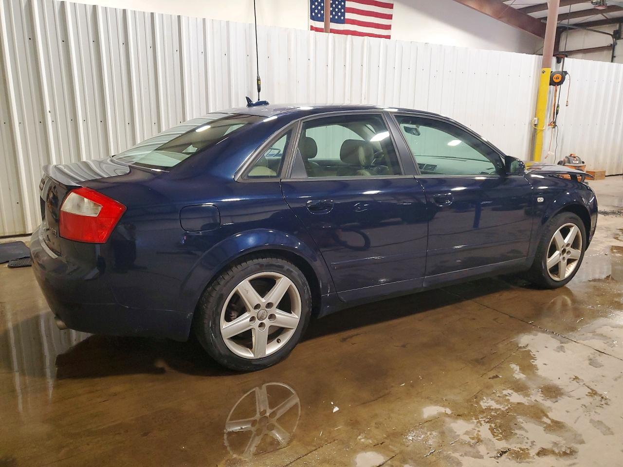2005 Audi A4 1.8t Quattro Blue vin: WAULC68E75A117421