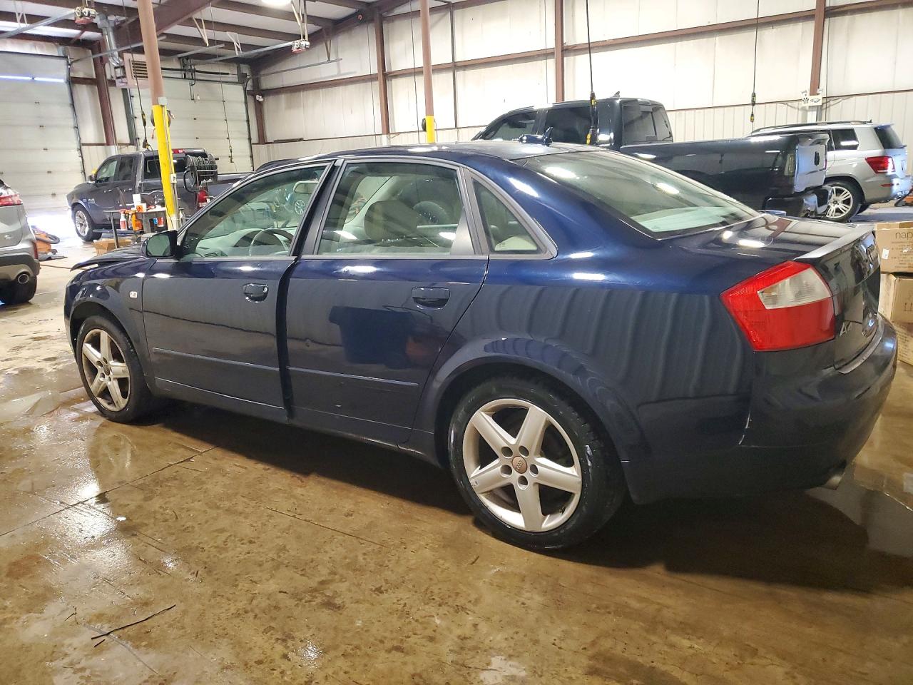 2005 Audi A4 1.8t Quattro Blue vin: WAULC68E75A117421