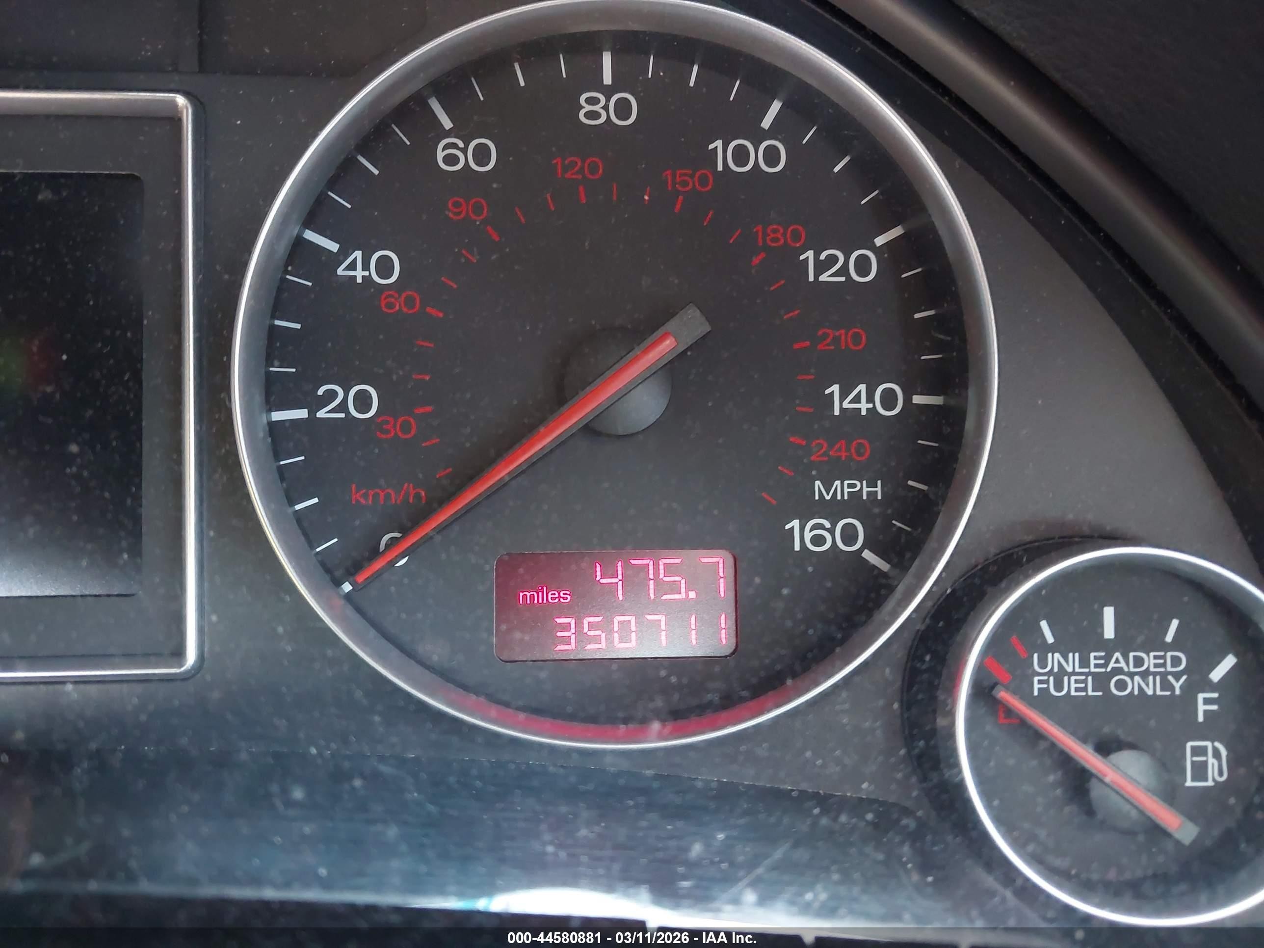 2002 Audi A4 1.8t White vin: WAULC68E82A207270