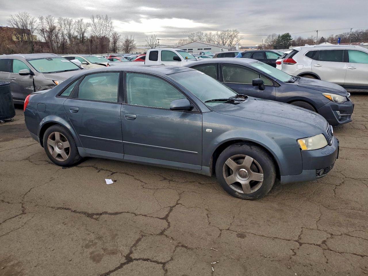 2002 Audi A4 1.8t Quattro Gray vin: WAULC68E82A265086