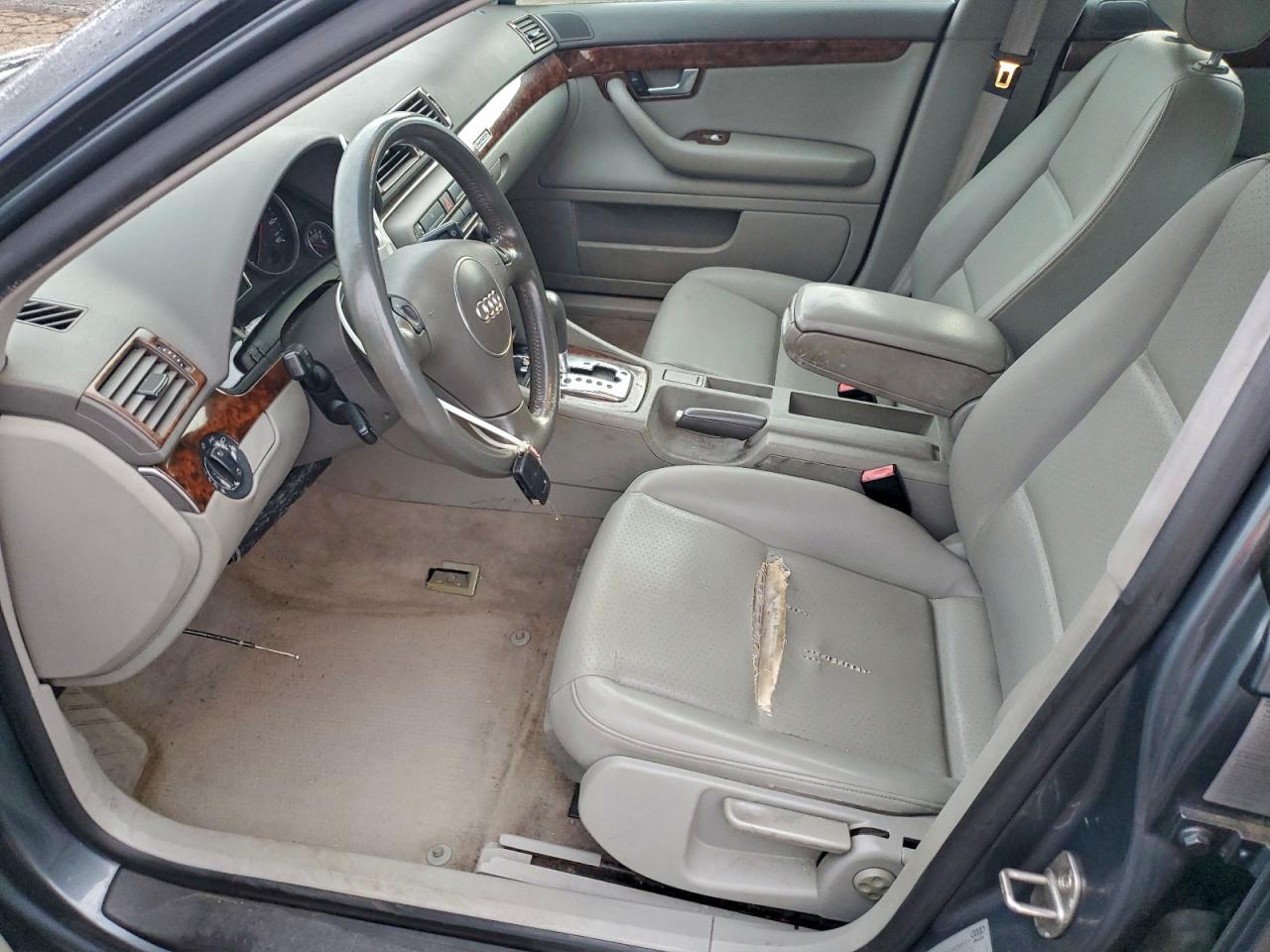 2002 Audi A4 1.8t Quattro Gray vin: WAULC68E82A265086