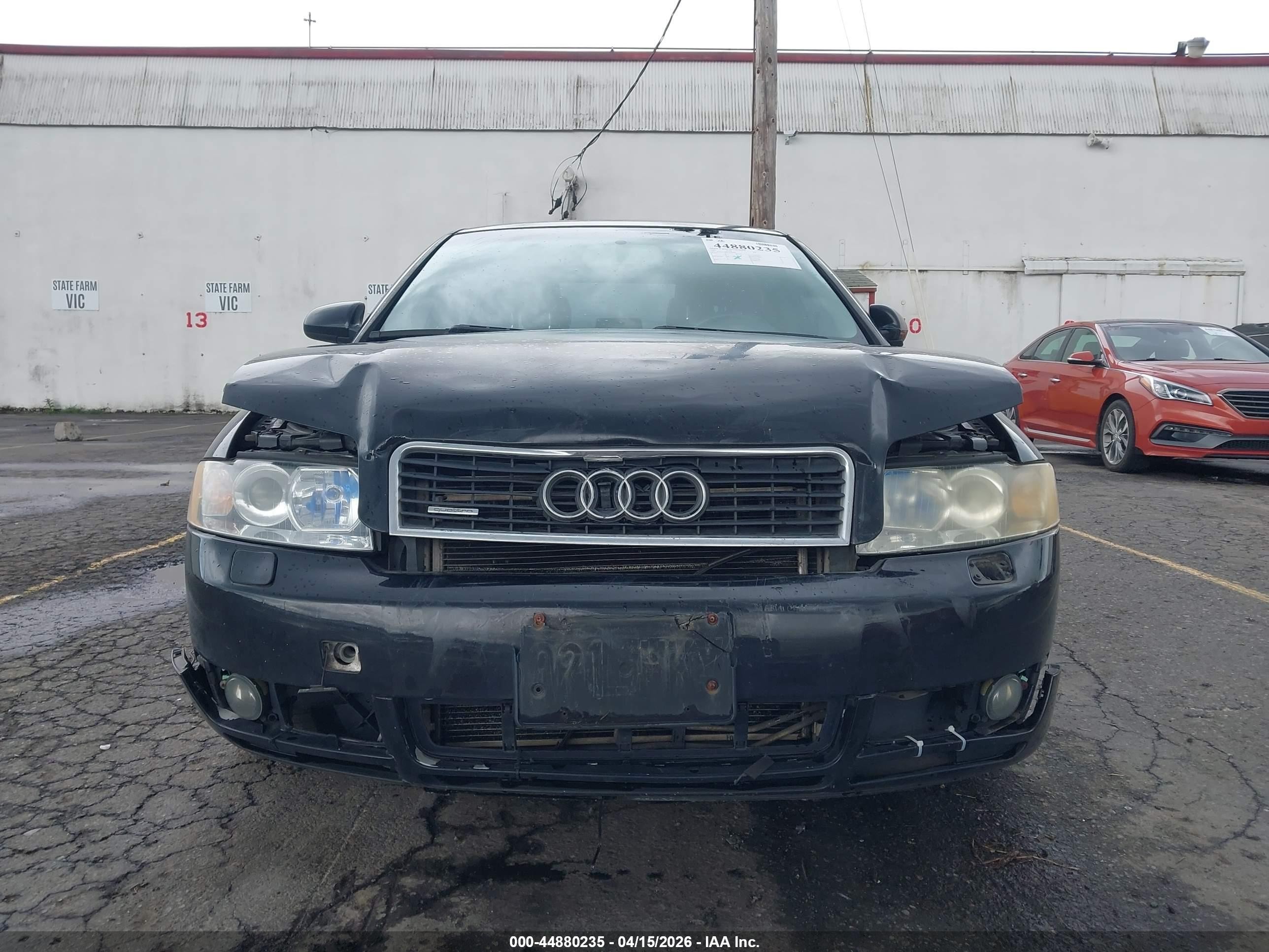 2005 Audi A4 1.8t Black vin: WAULC68E85A060498