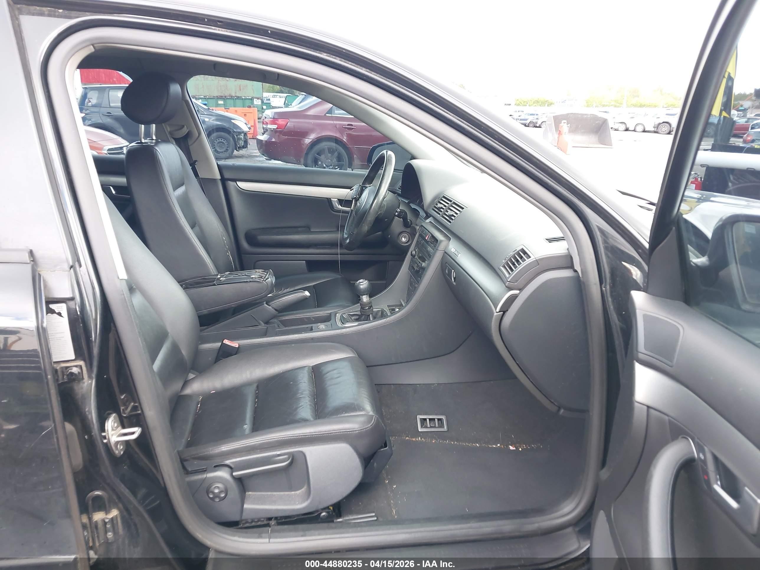 2005 Audi A4 1.8t Black vin: WAULC68E85A060498