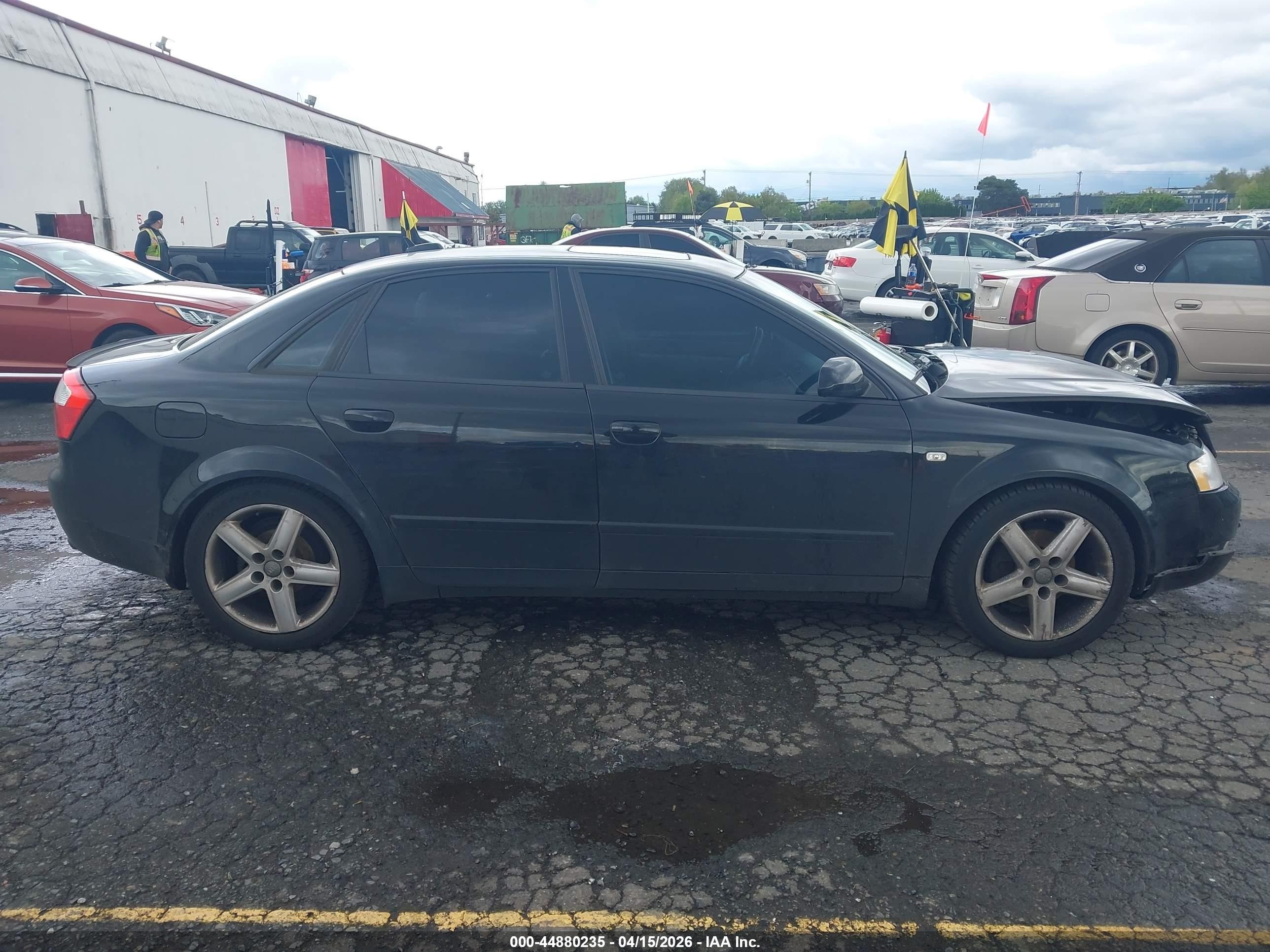 2005 Audi A4 1.8t Black vin: WAULC68E85A060498