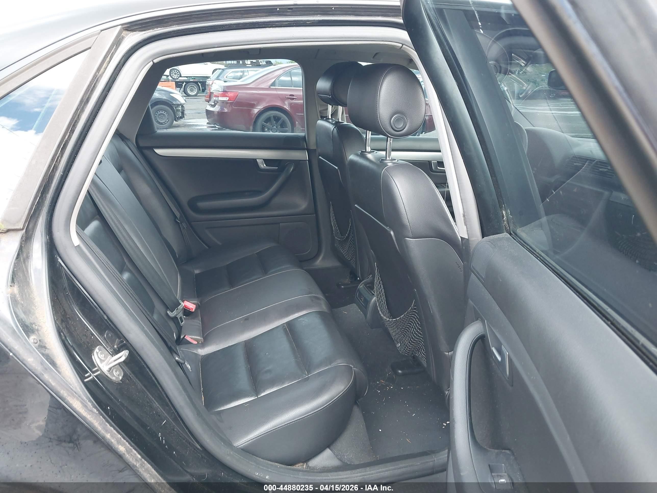 2005 Audi A4 1.8t Black vin: WAULC68E85A060498