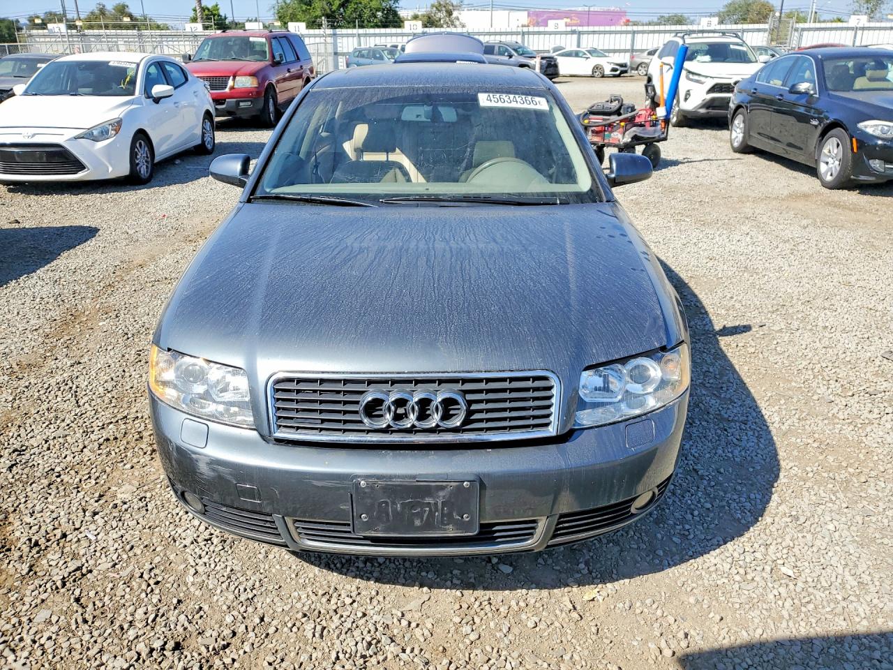 2002 Audi A4 1.8t Quattro Gray vin: WAULC68E92A034570