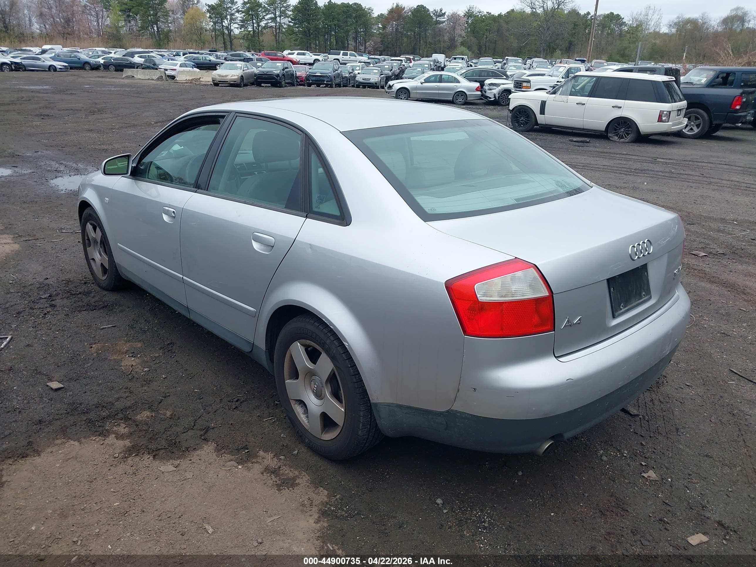 2002 Audi A4 1.8t Silver vin: WAULC68E92A306504