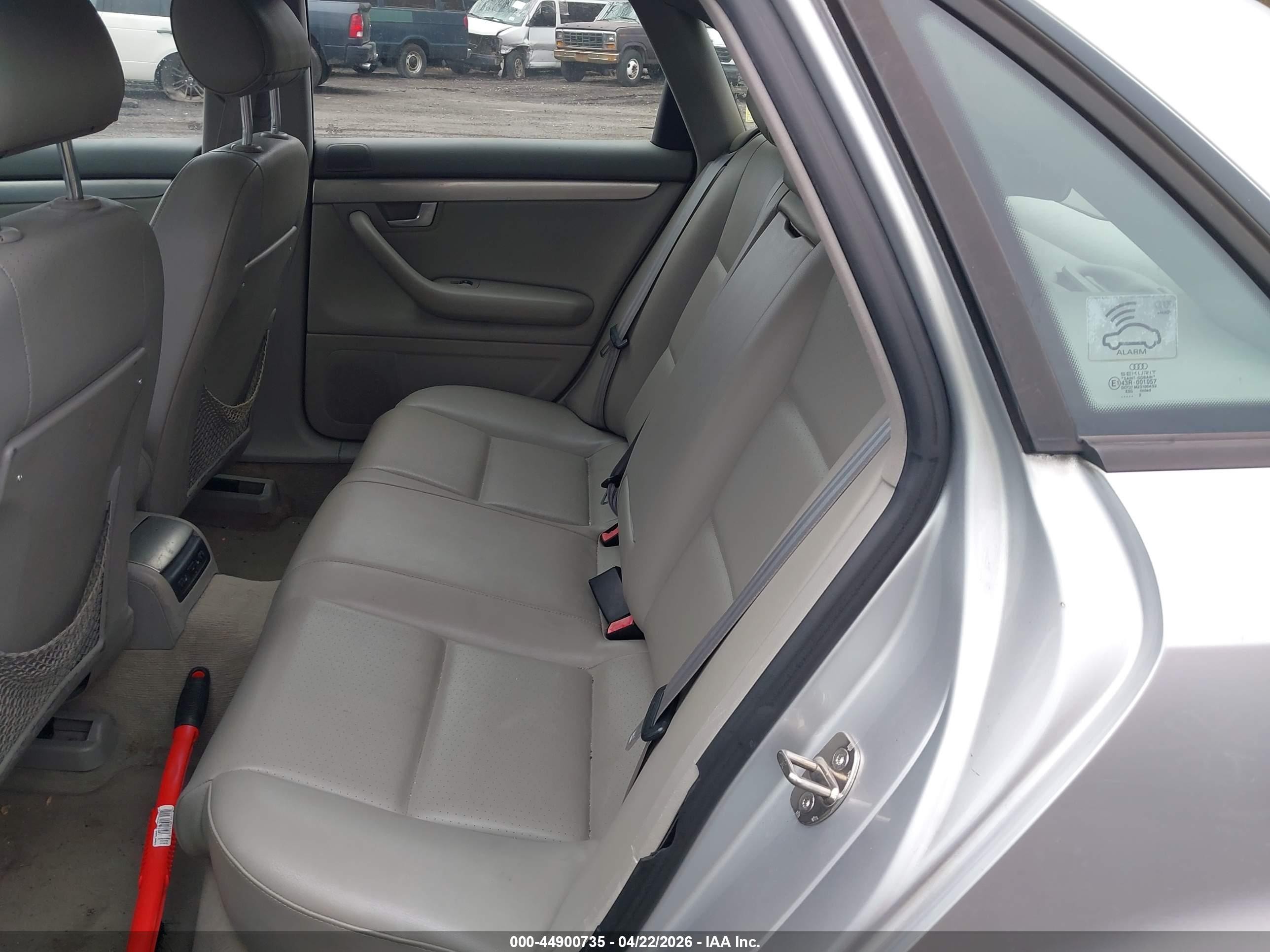 2002 Audi A4 1.8t Silver vin: WAULC68E92A306504