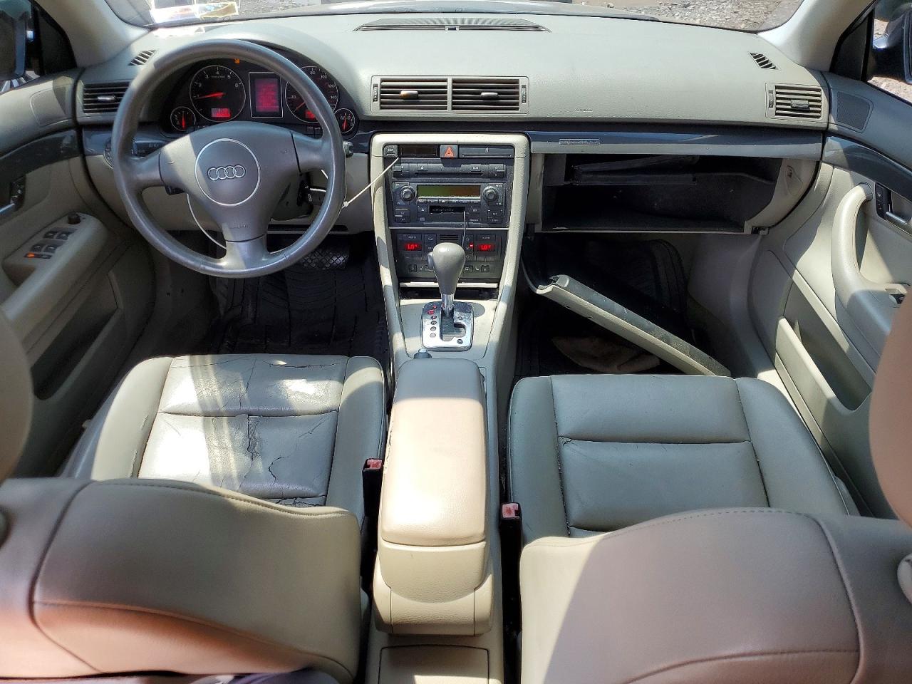 2005 Audi A4 1.8t Quattro Gray vin: WAULC68E95A026537