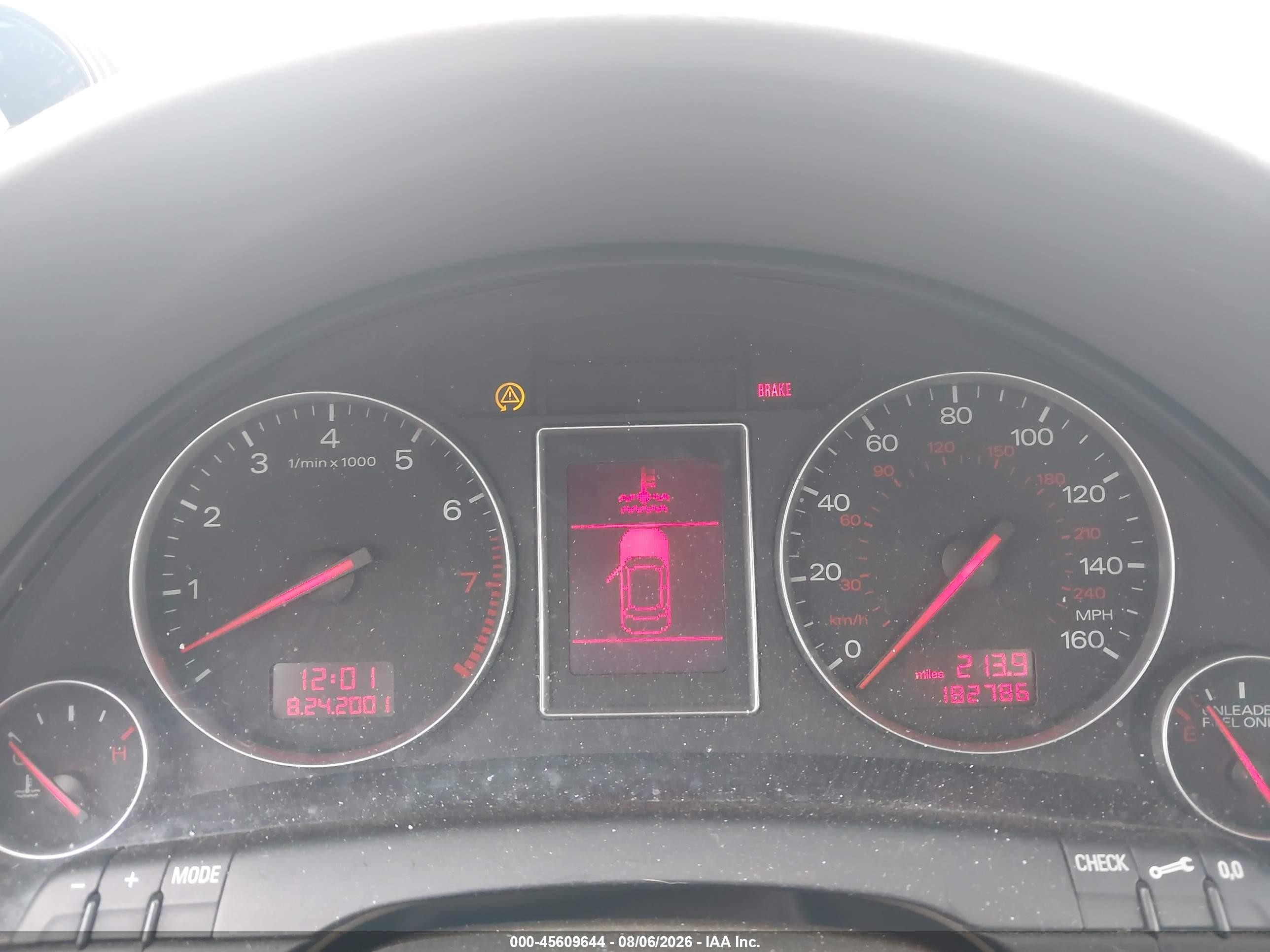 2002 Audi A4 1.8t Blue vin: WAULC68EX2A187734