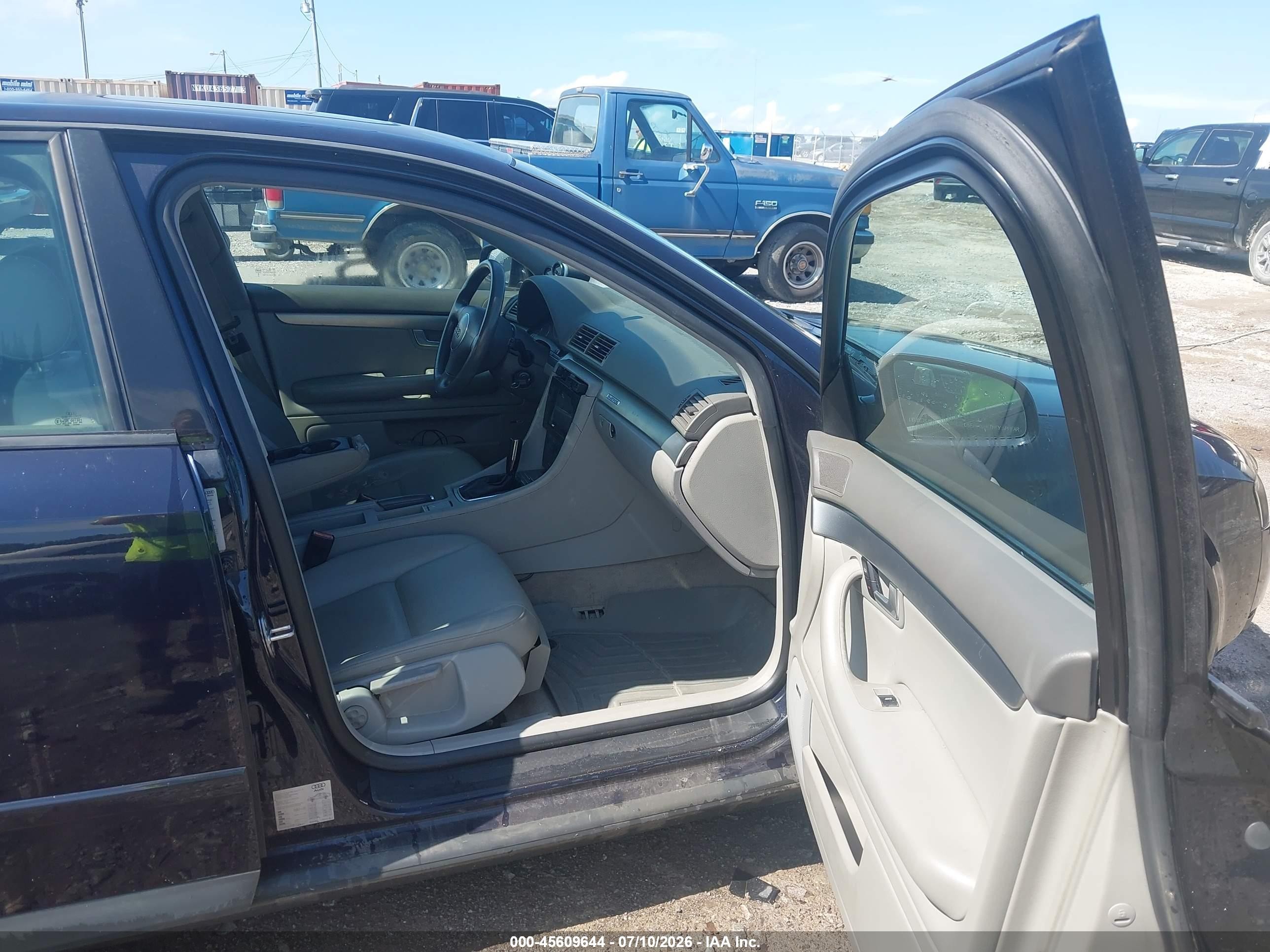 2002 Audi A4 1.8t Blue vin: WAULC68EX2A187734