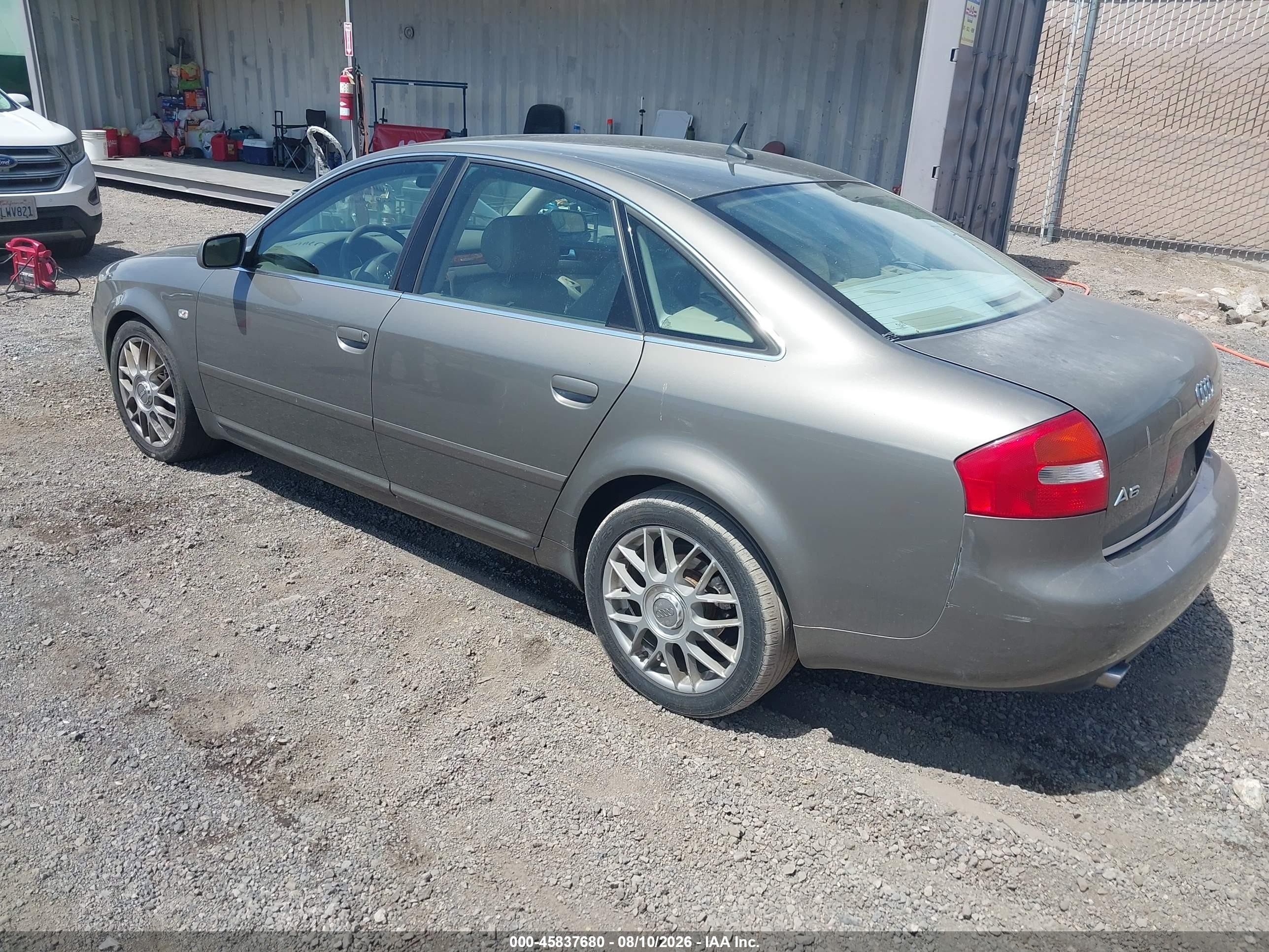 2003 Audi A6 2.7t Brown vin: WAULD64B03N043256