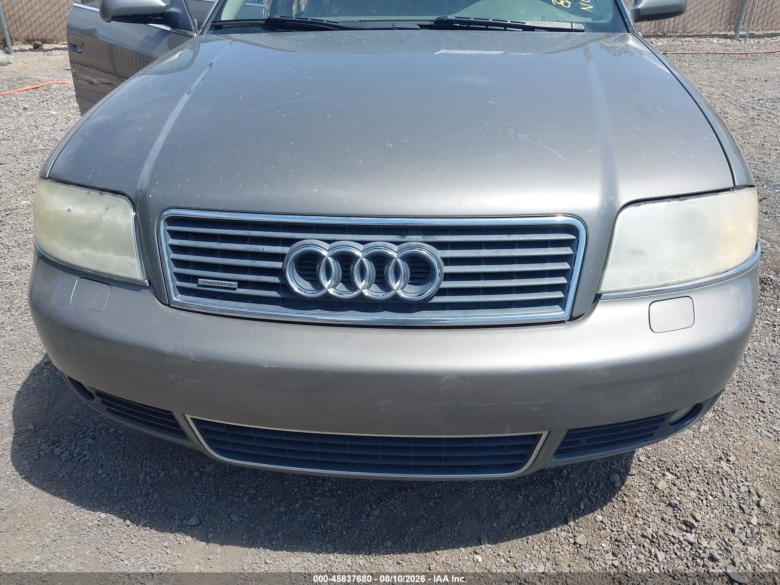2003 Audi A6 2.7t Brown vin: WAULD64B03N043256