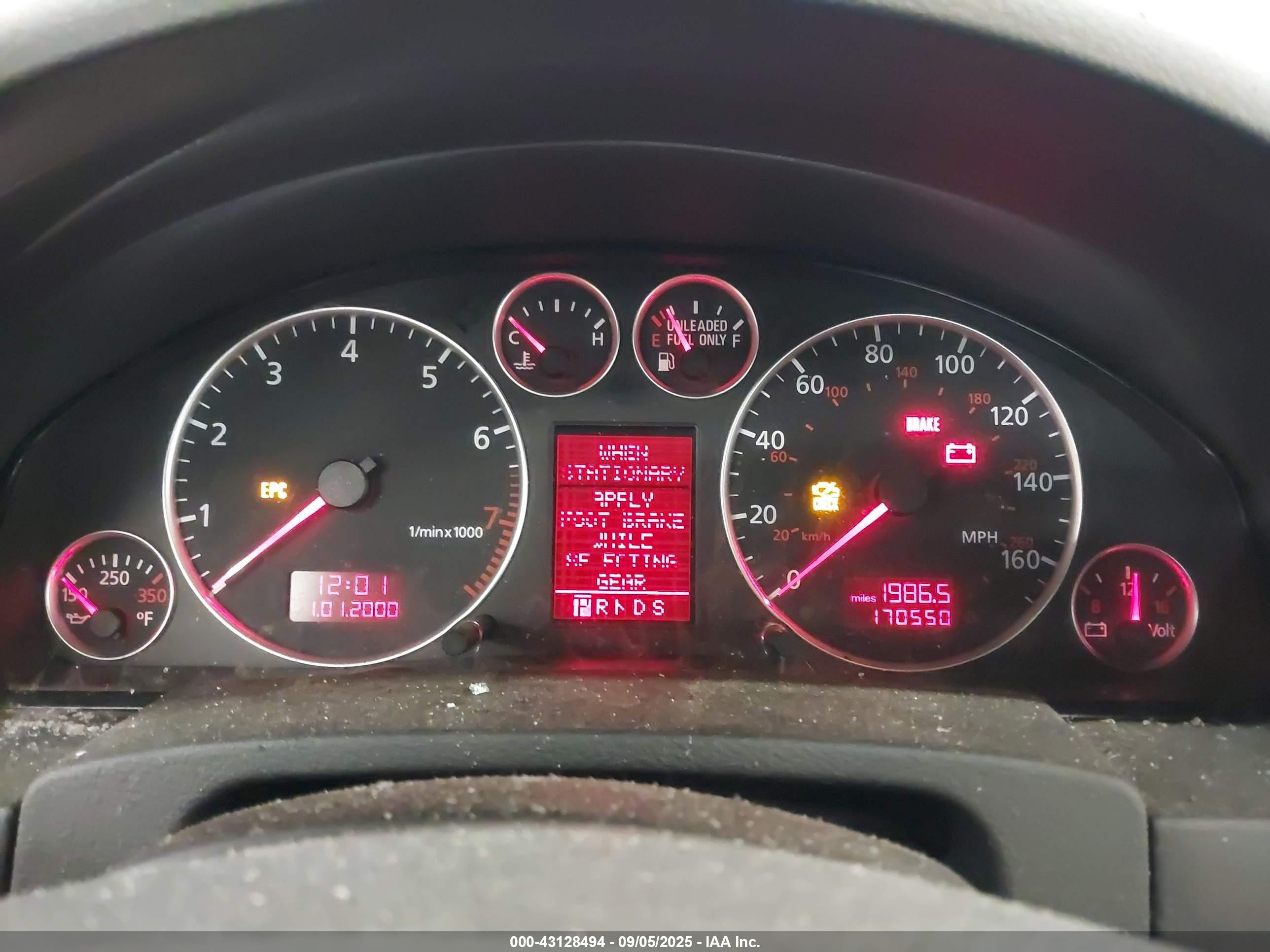 2002 Audi A6 2.7t Silver vin: WAULD64B82N023478