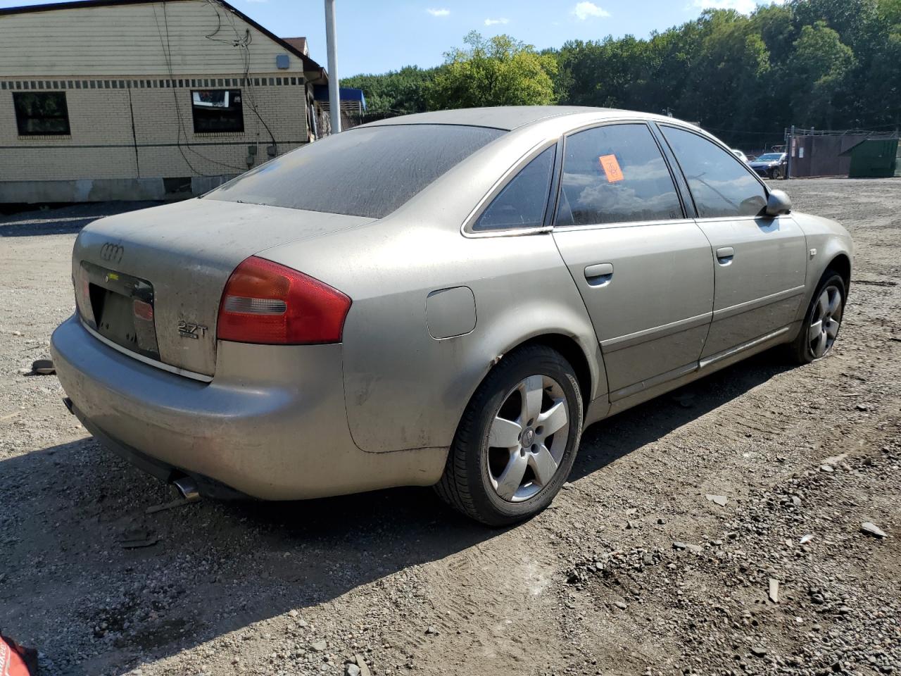 2002 Audi A6 2.7t Quattro Gold vin: WAULD64B92N137540