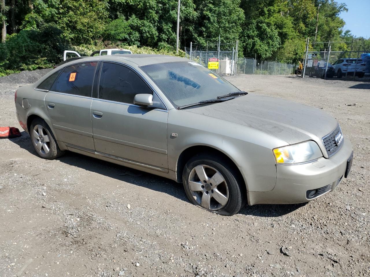 2002 Audi A6 2.7t Quattro Gold vin: WAULD64B92N137540