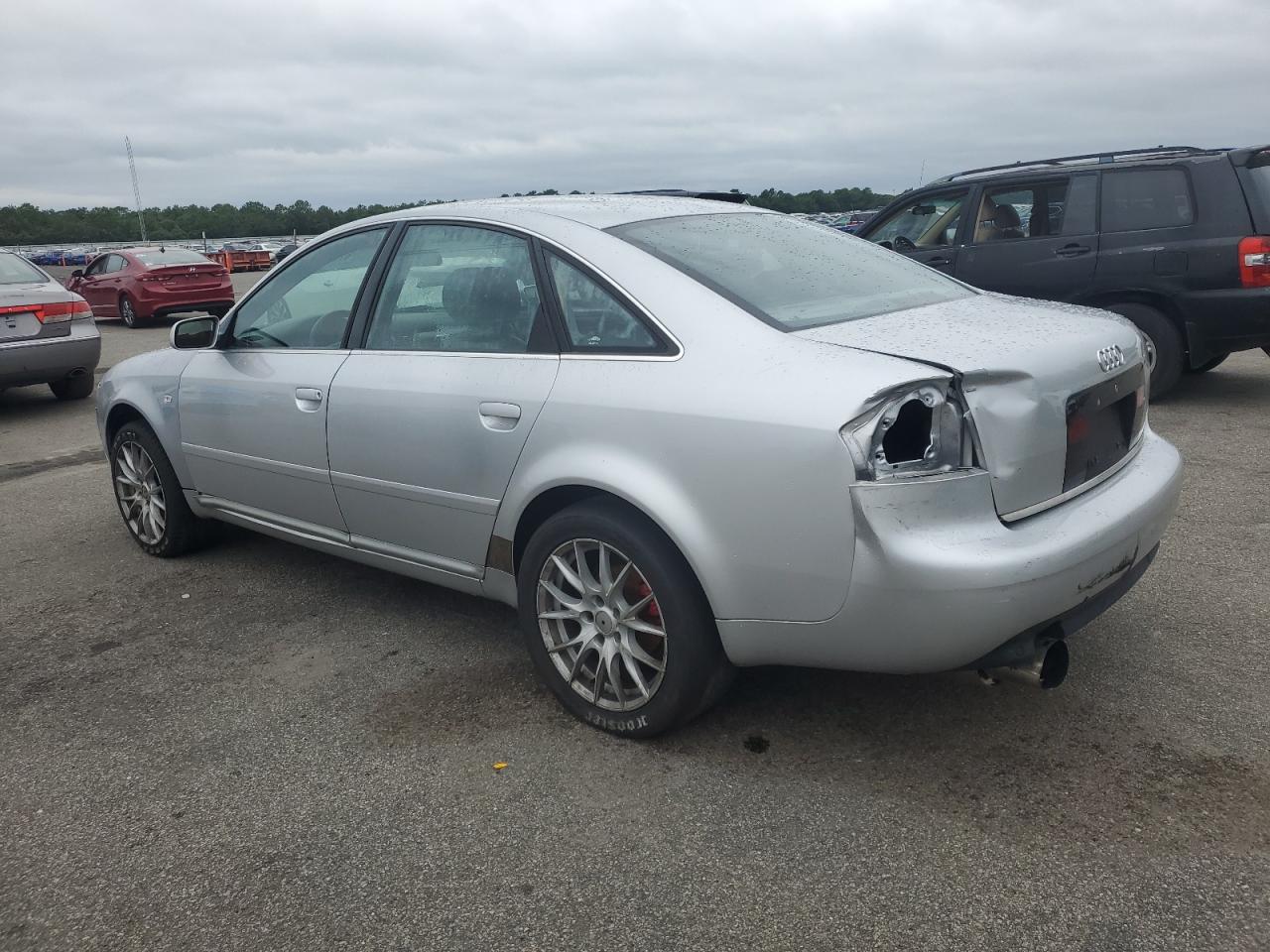 2002 Audi A6 2.7t Quattro   Silver vin: WAULD64BX2N031694
