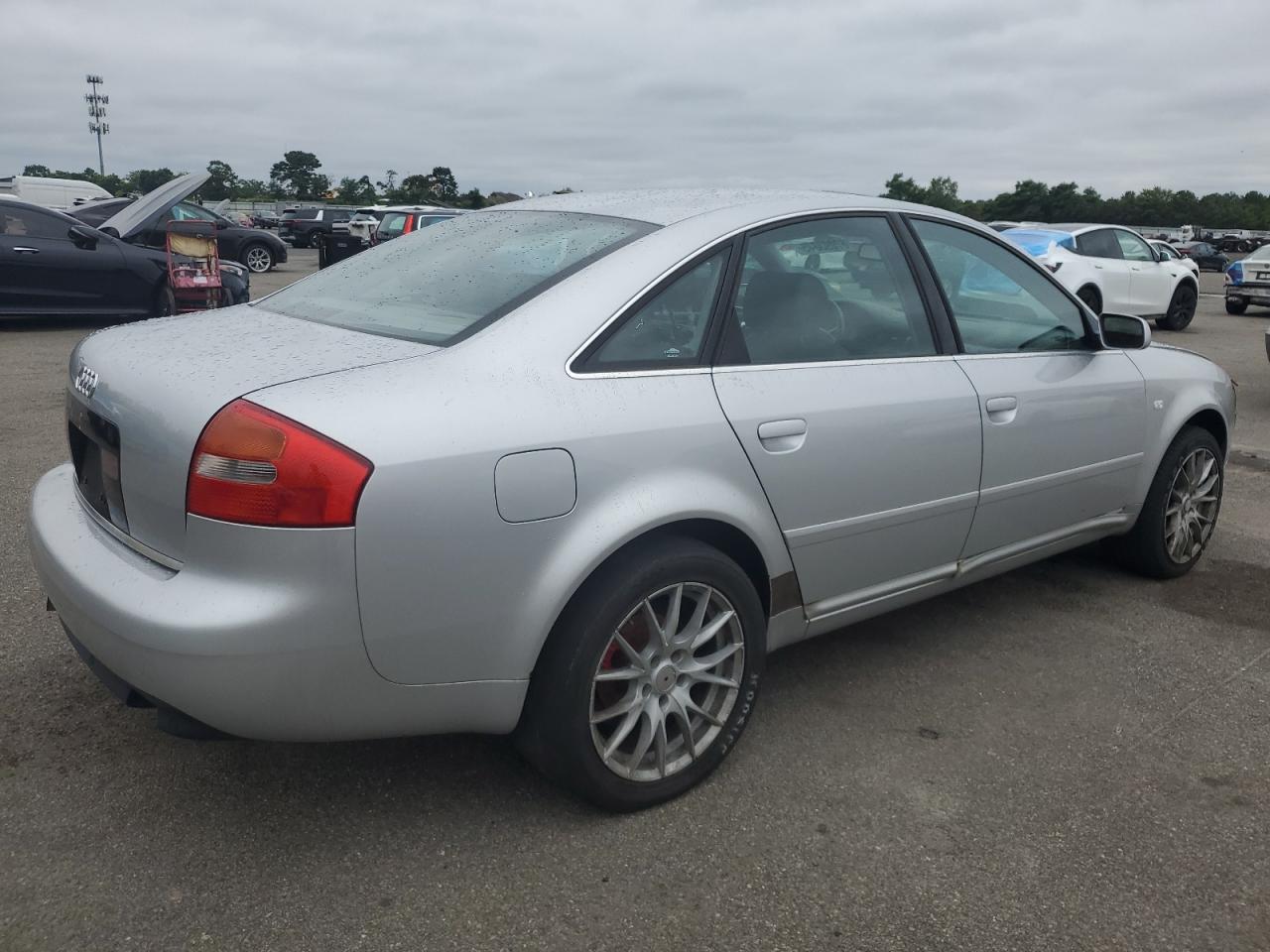 2002 Audi A6 2.7t Quattro   Silver vin: WAULD64BX2N031694