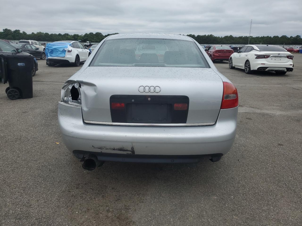 2002 Audi A6 2.7t Quattro   Silver vin: WAULD64BX2N031694